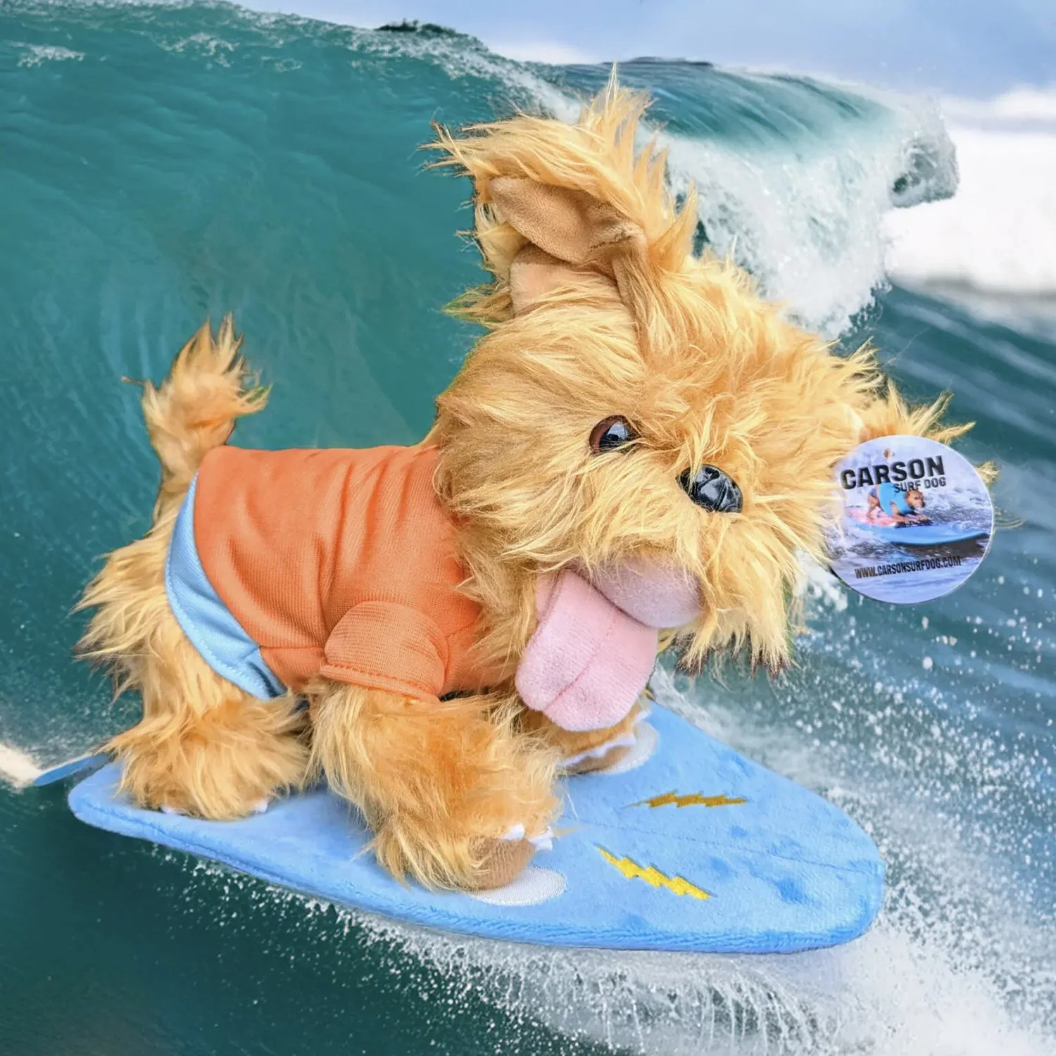 Collectible Carson Surf Dog Legend Plushie