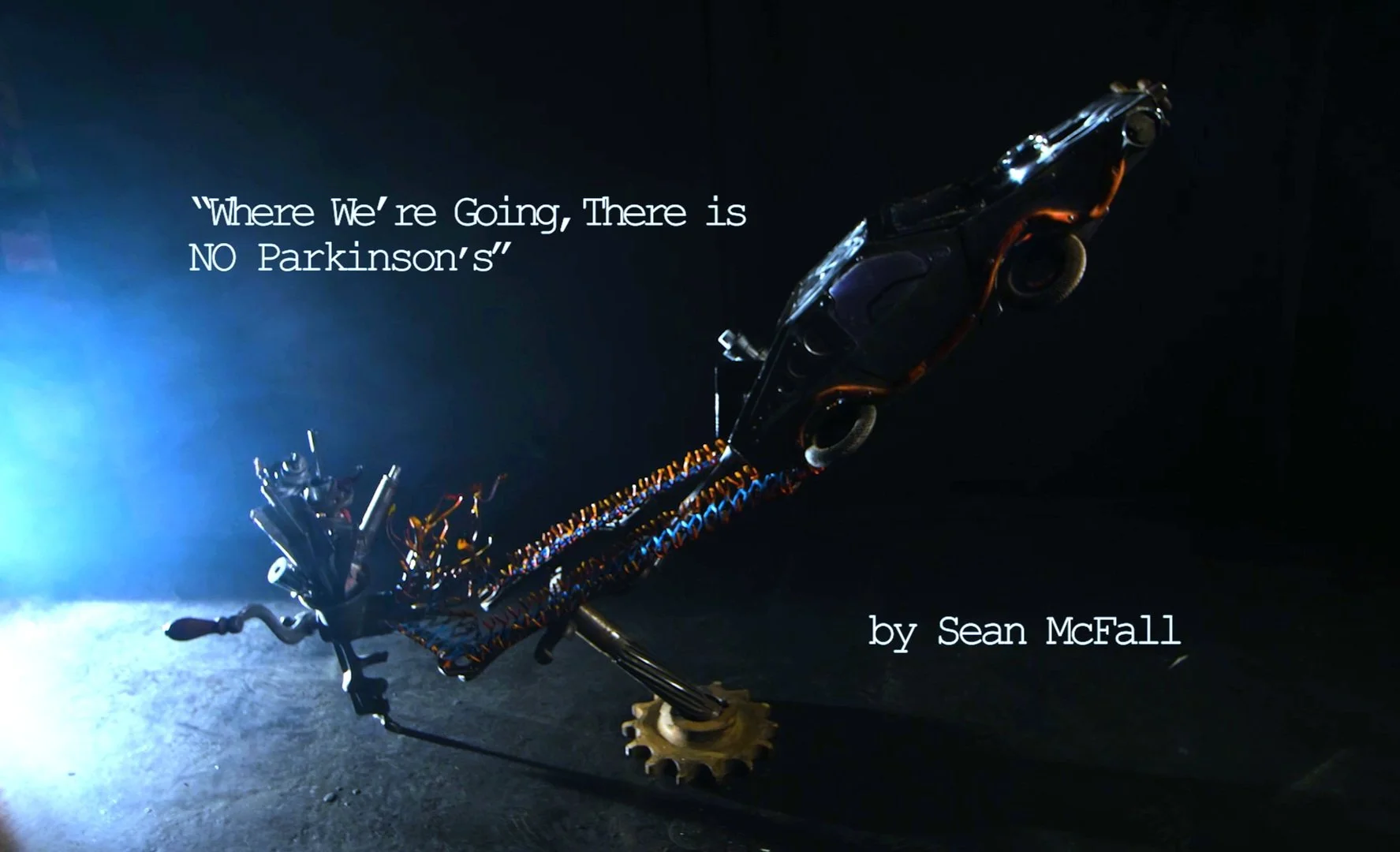 Where We're Going, There Is No Parkinson's by Sean McFall