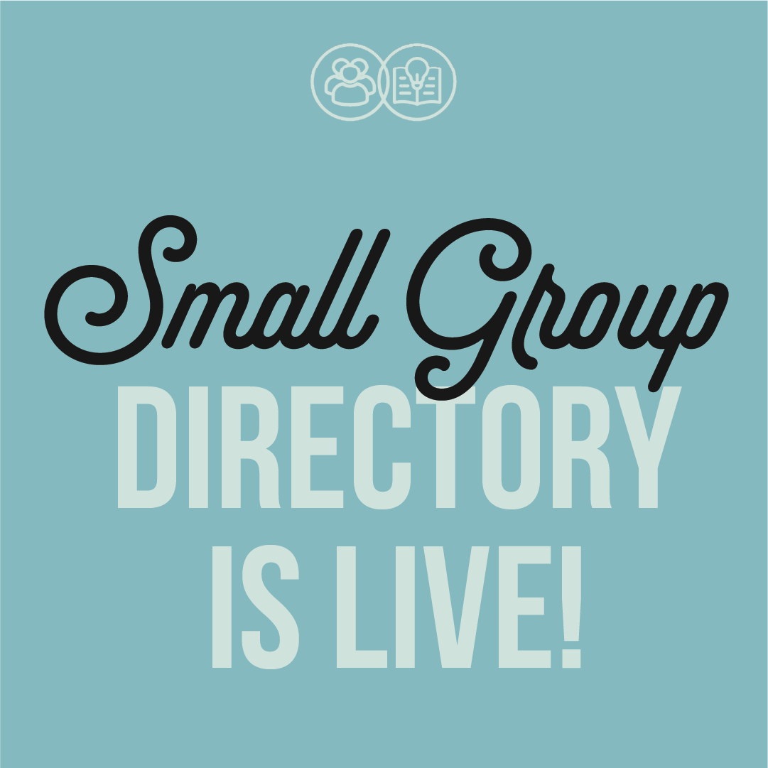 Summer Small Group Launch