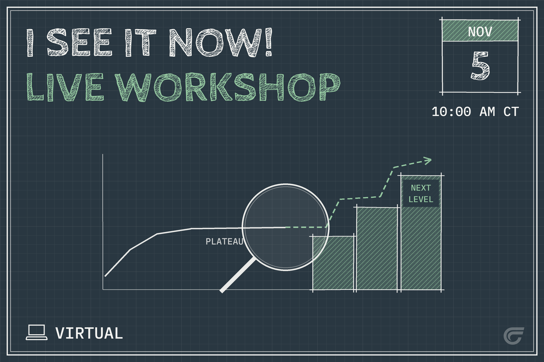 ‘I See It Now!: From Plateaued Pro to Next-Level Expert’ [Live Workshop]