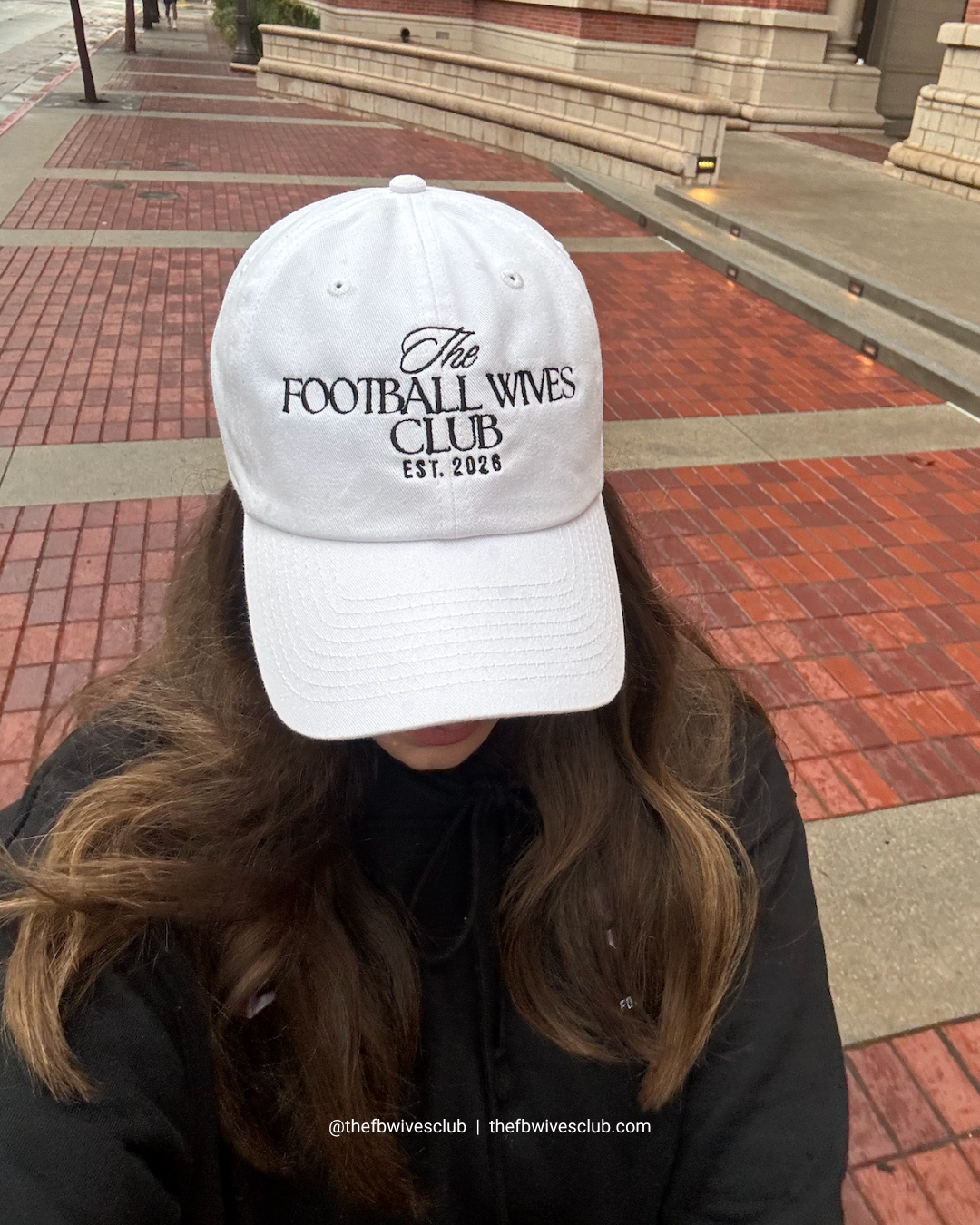 White Logo Hat