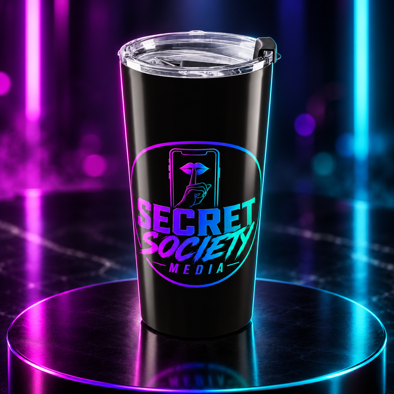 Secret Society Media Tumbler