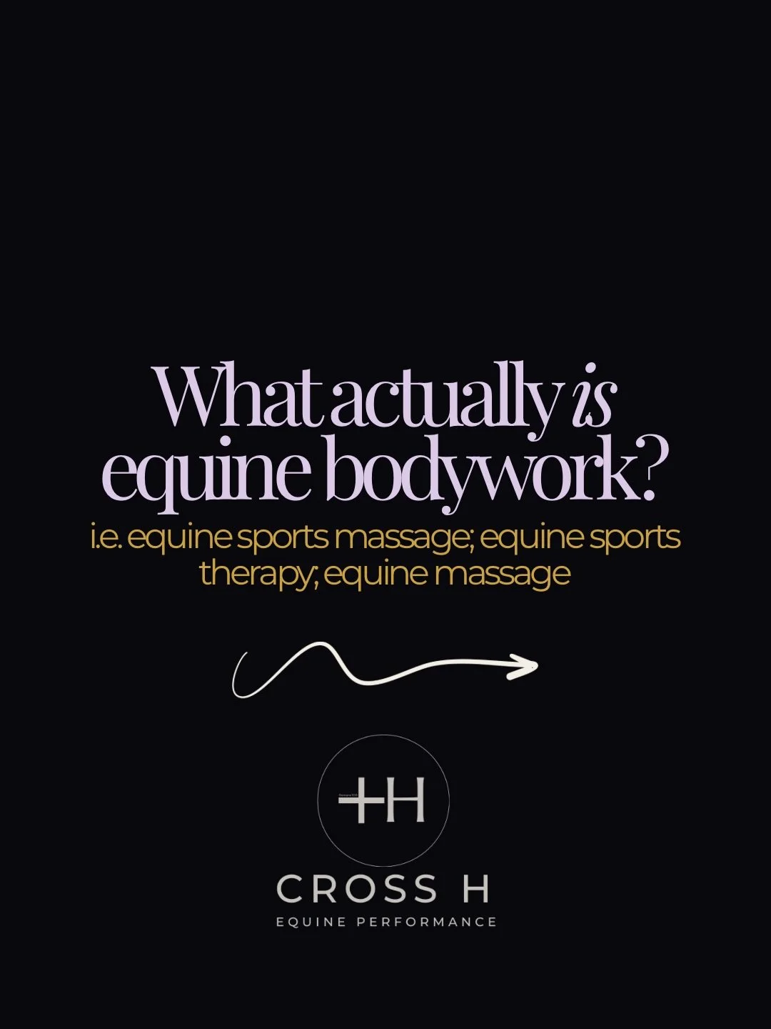 What is equine bodywork? It&rsquo;s a fair question and kind of an umbrella term. Here&rsquo;s how many of us in the field might describe it. ⬆️

#equinebodywork #equinesportsmassage #equinesportstherapy #equinemassage