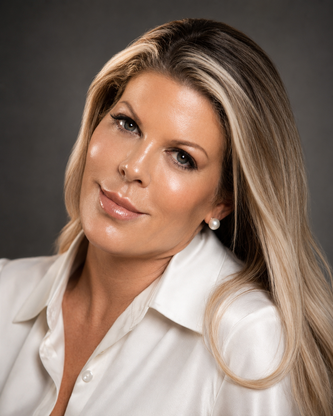 Steph Russell is a 50+ model based in Brisbane. Steph Russell is represented by Tamblyn Management. Steph is a female model with long blonde hair and green eyes, and has a natural beauty aesthetic with glowing skin; perfect for fashion, beauty, welln