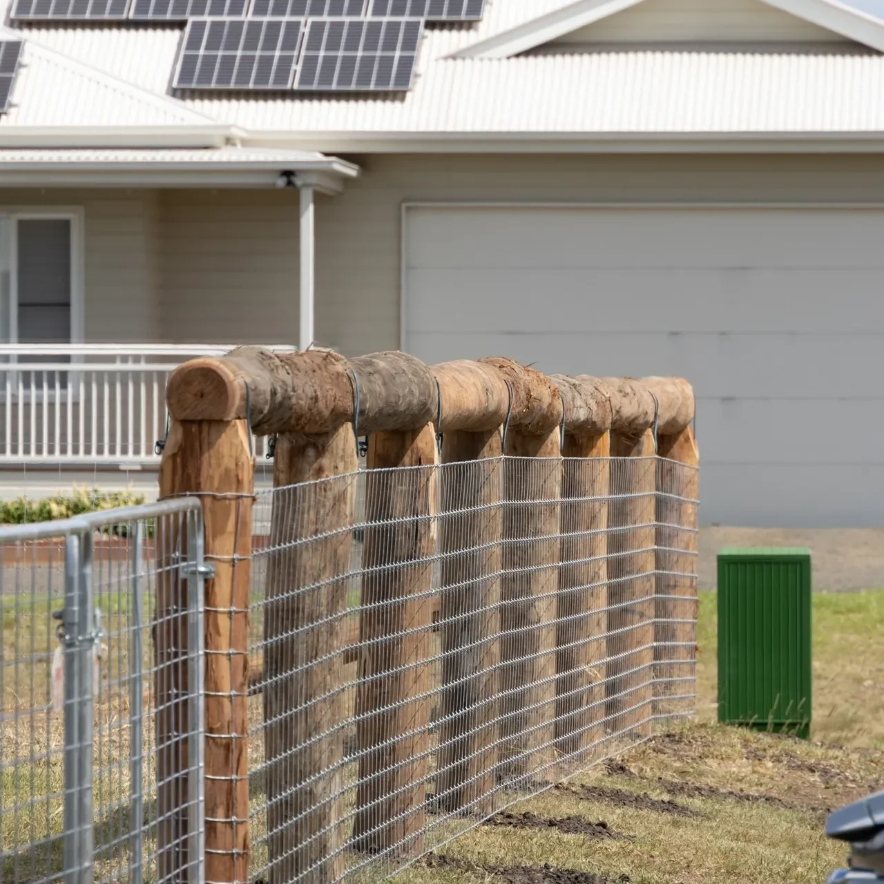 Fencing work completed by G8K Rural Co in Dalby