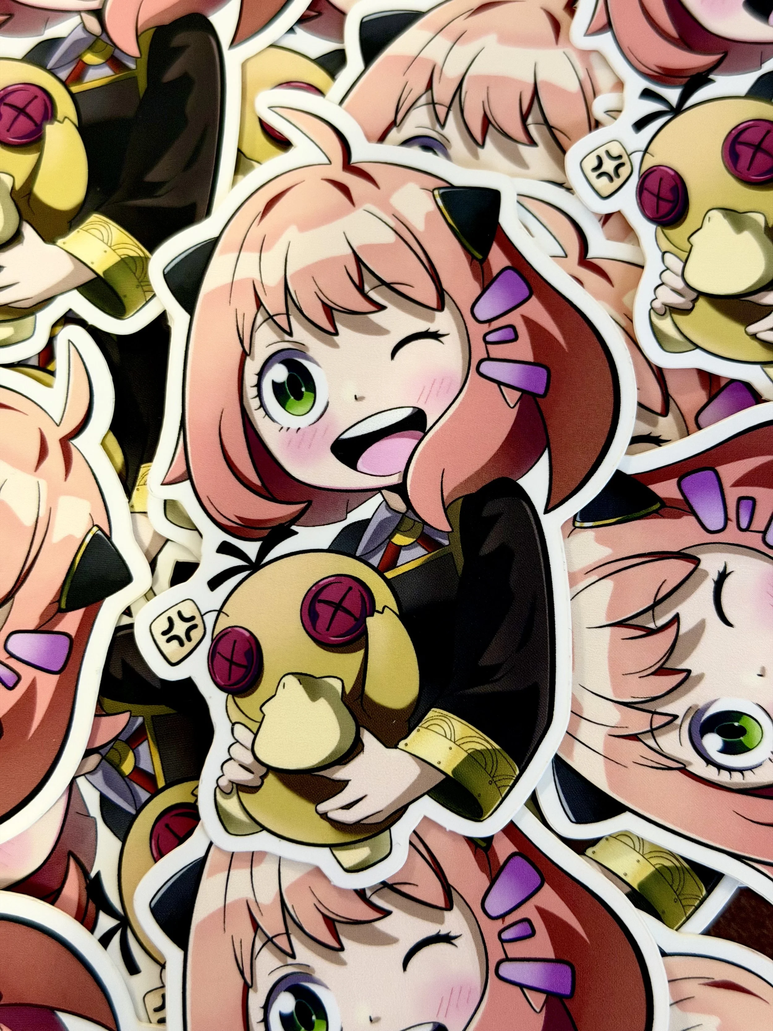 cute girl with silly doll