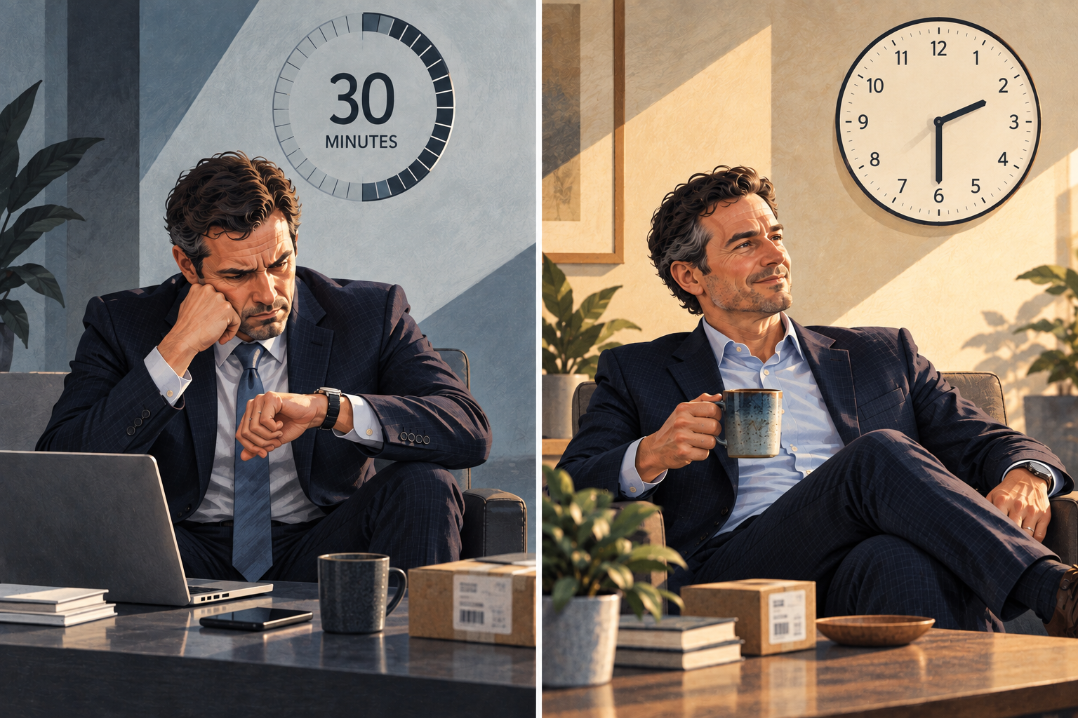 30 minutes or 2:30? Your brain has a preference. So does your customer.