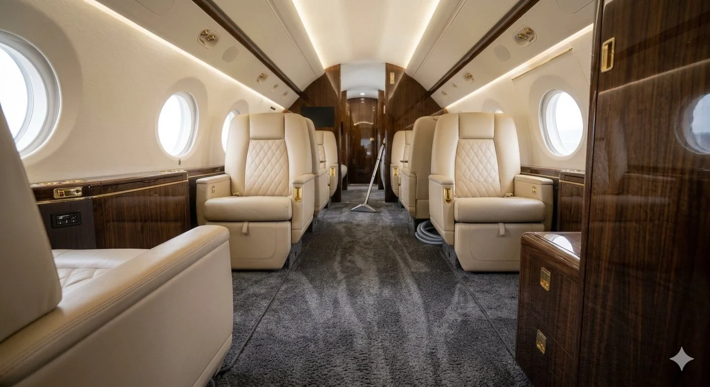 aircraft carpet shampoo and stain removal San Diego, L18 Ramona Airport, F70 Fallbrook Community Airpark