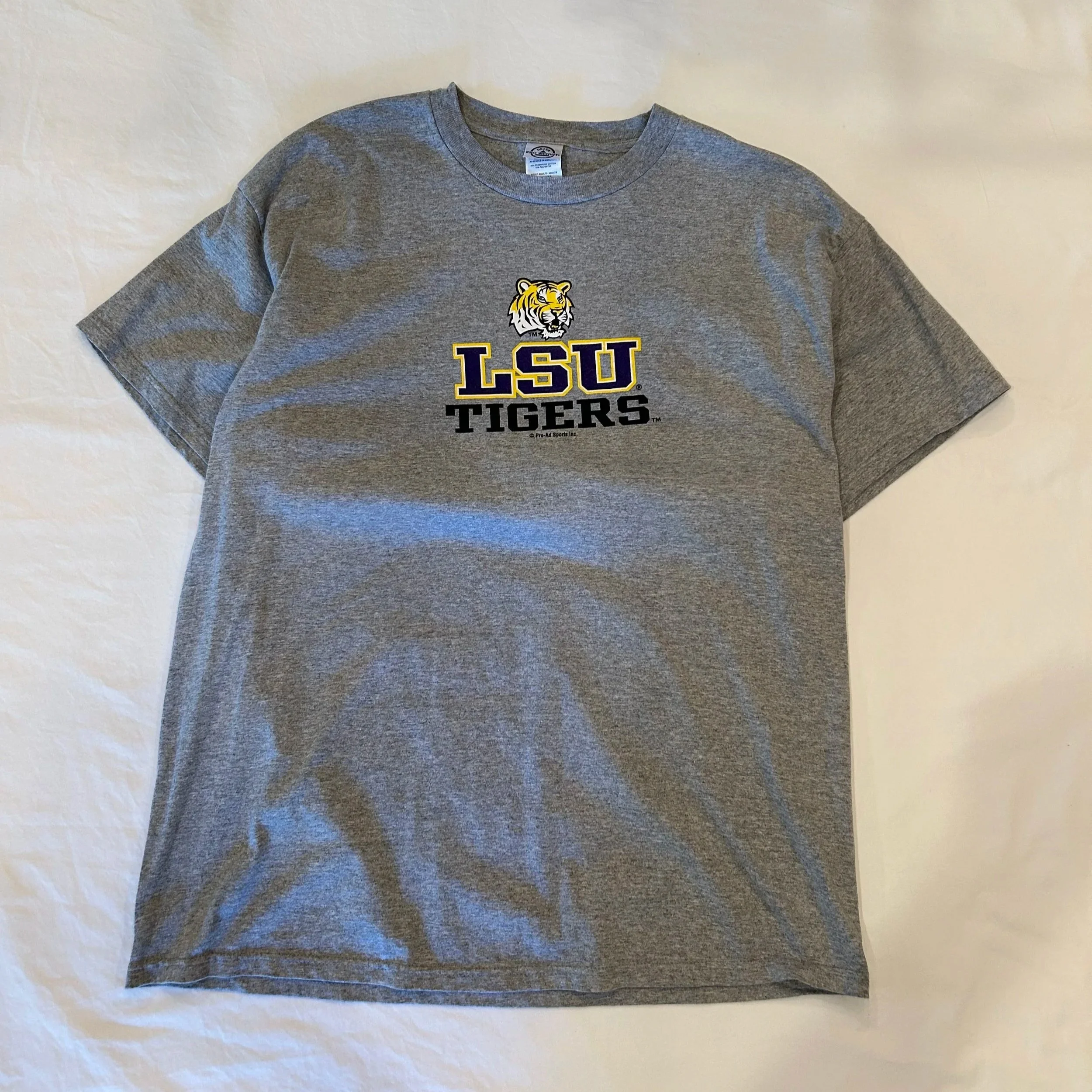 Vintage LSU Gray T Shirt (XL)