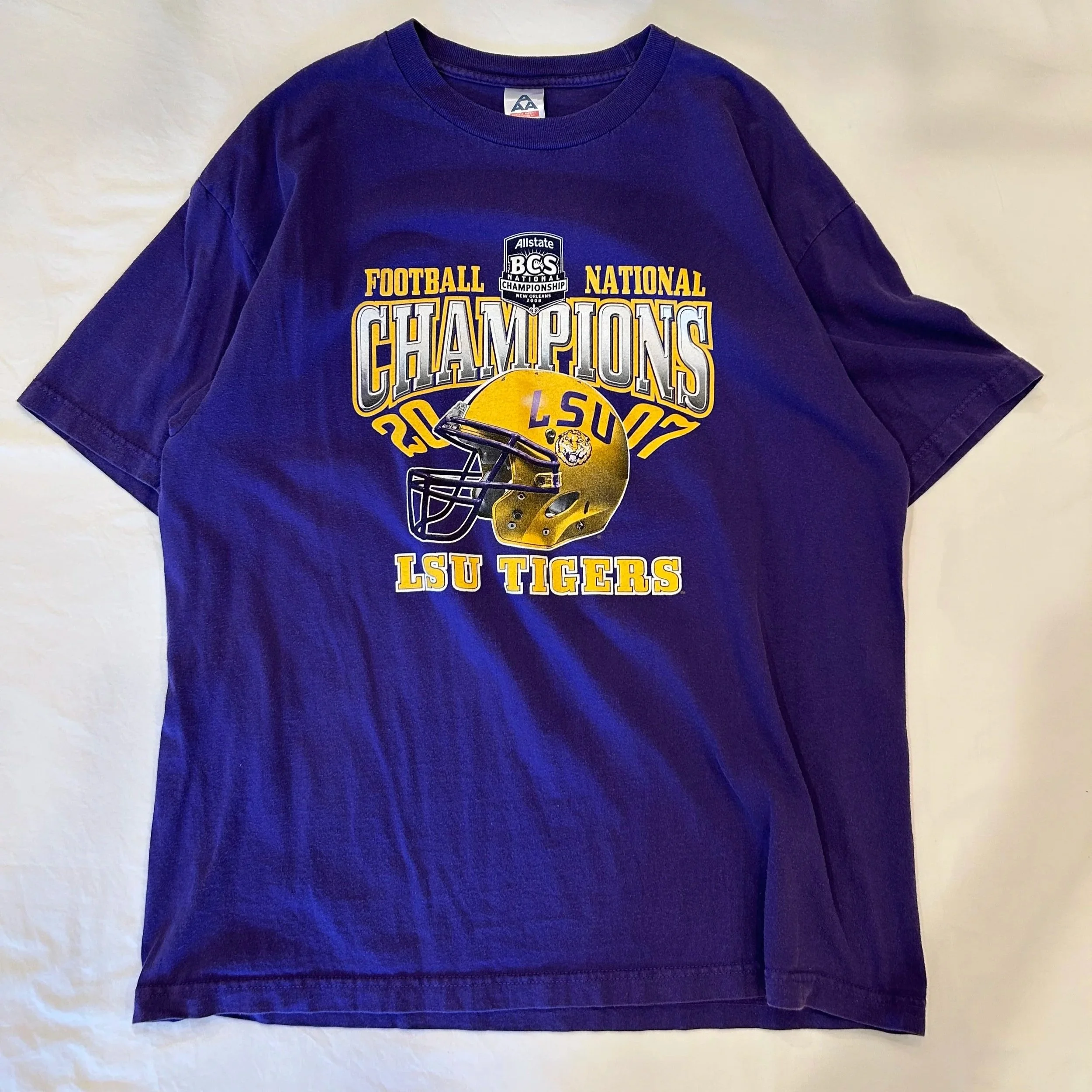 Vintage 2007 National Champions T Shirt (XL)