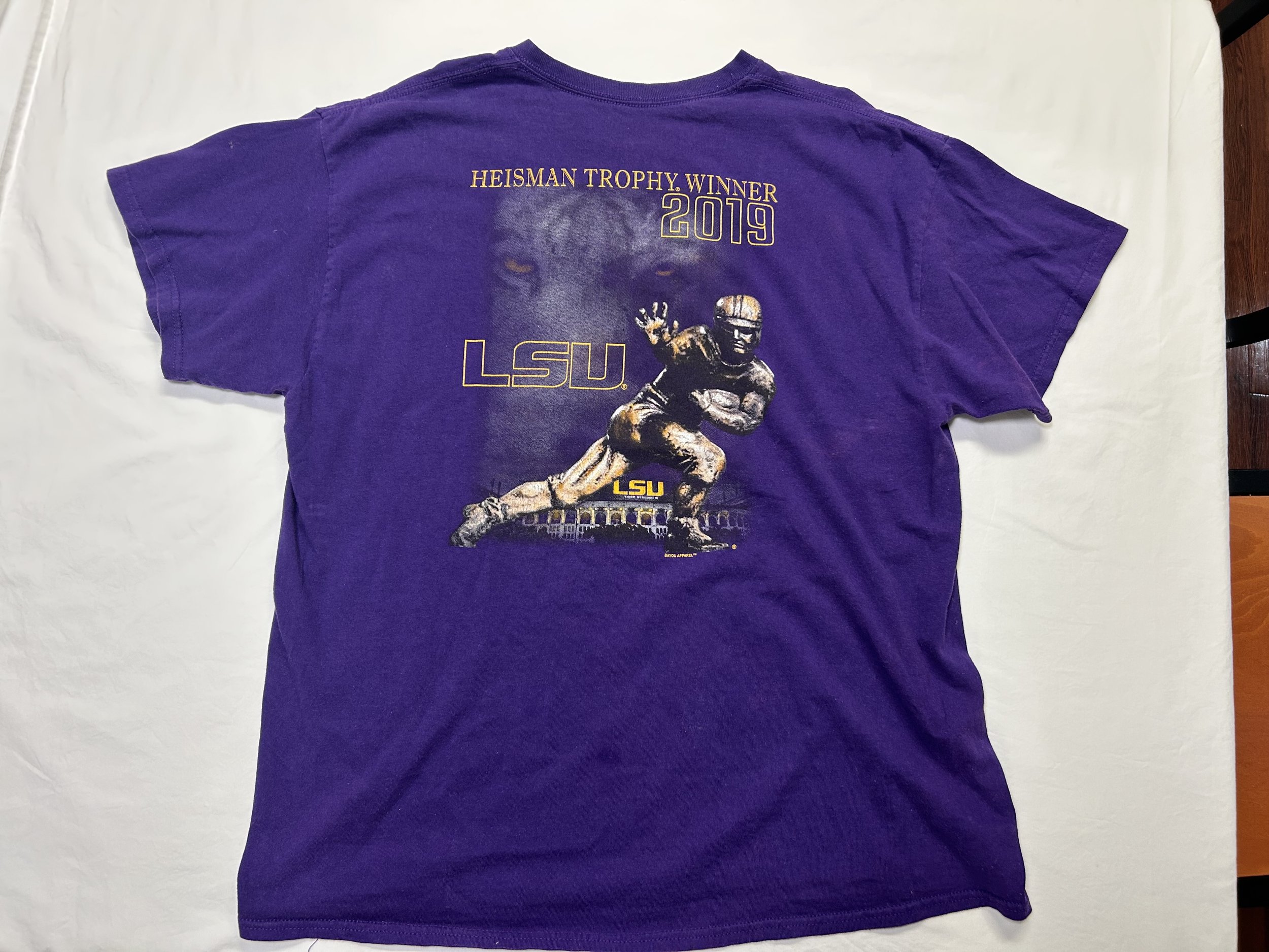 2019 Heisman LSU T Shirt (L)