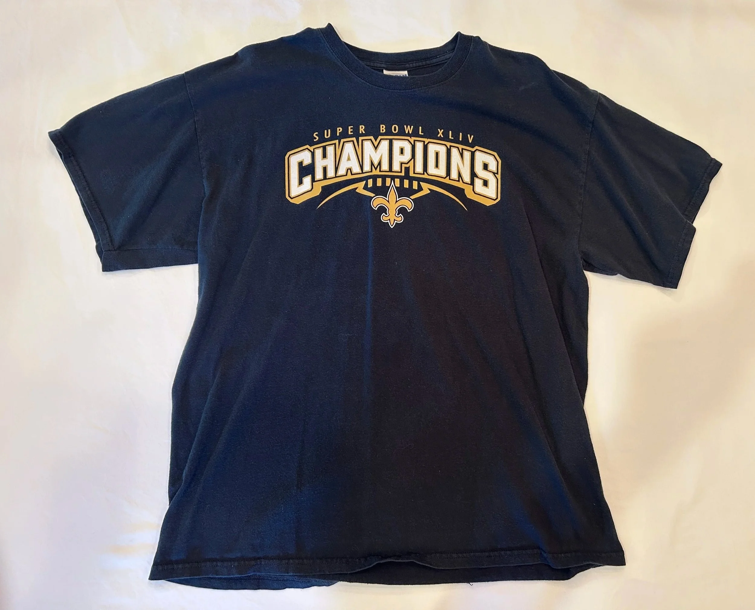 Vintage Saints Champions Roster T Shirt (L)