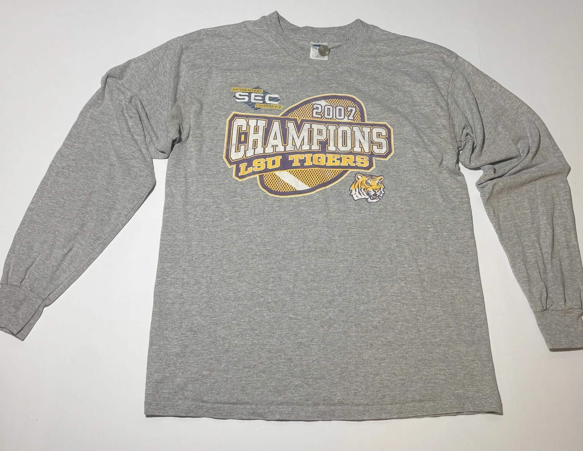 Vintage Longsleeve LSU 2007 National Champions SEC (L)