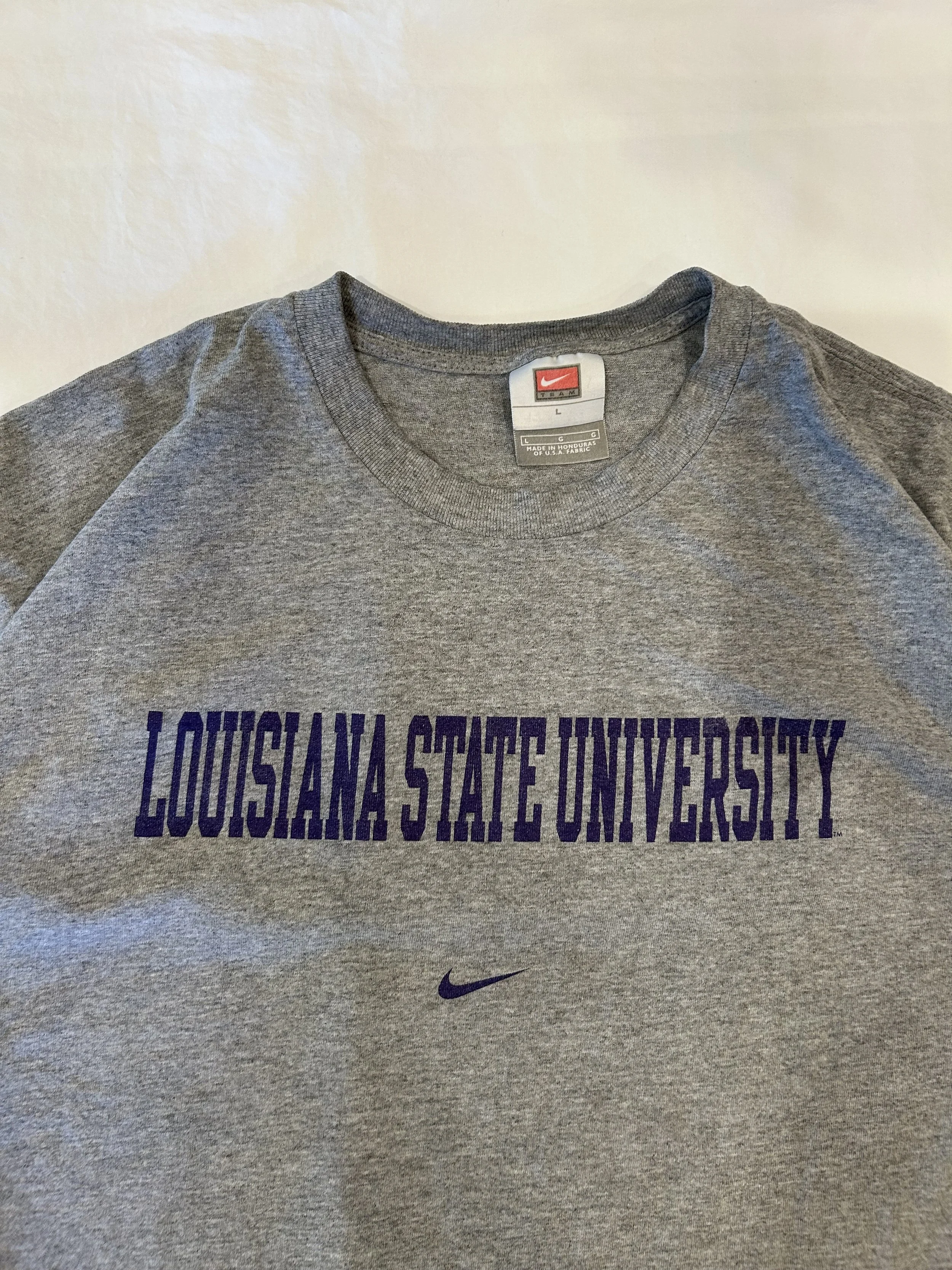 Vintage LSU Nike Swoosh T Shirt (L)