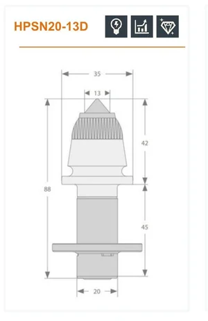 HPSN20-13D spec drawing
