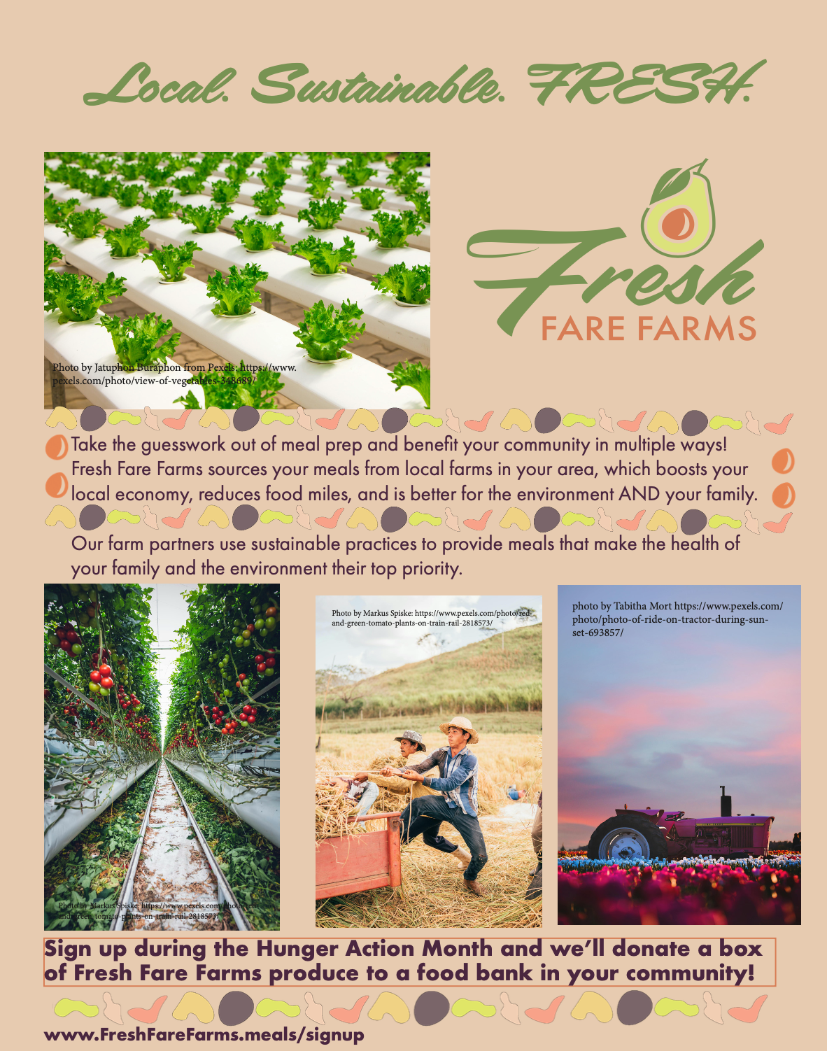 Farm Fresh Advertisement