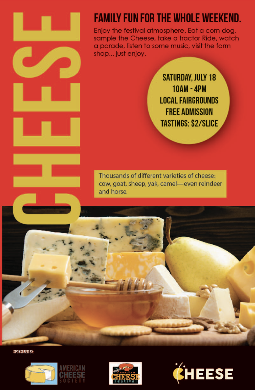 Cheese Festival Flyer