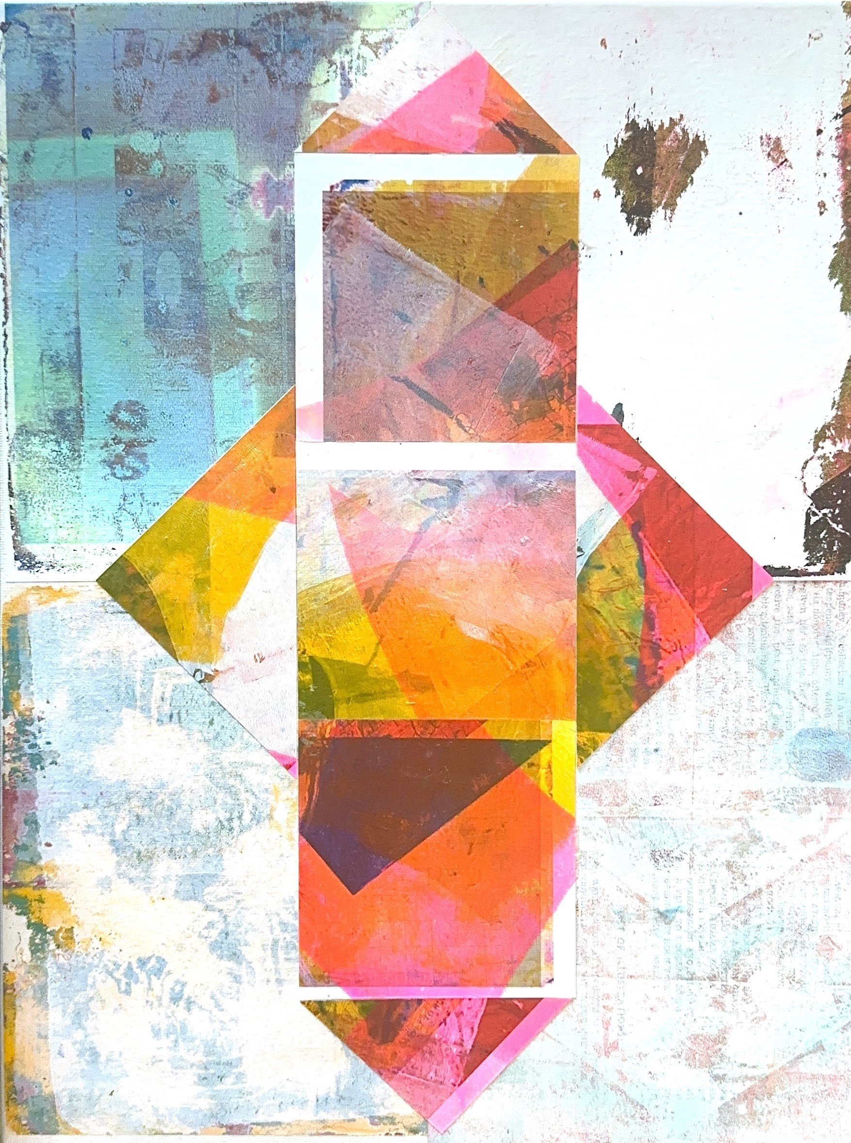 "Kamata"
Acrylic and mixed media on deep-edge canvas. 40 x 30 cm.