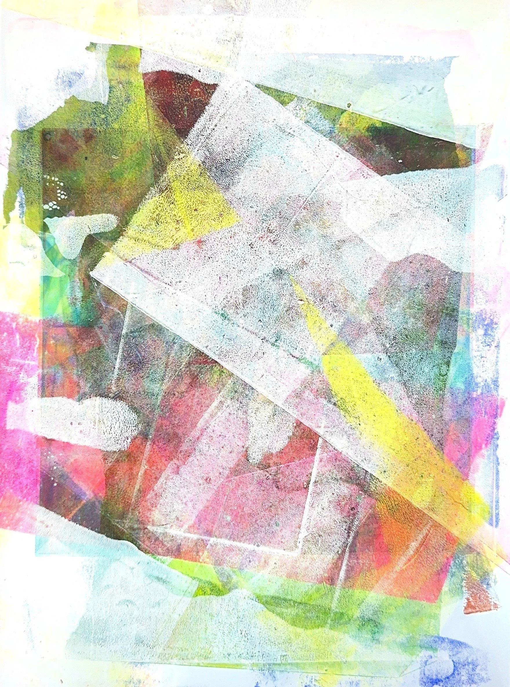 "Ximena".
Photograph overpainted with acrylic paint
A4 ( 29.7 x 21 cm)