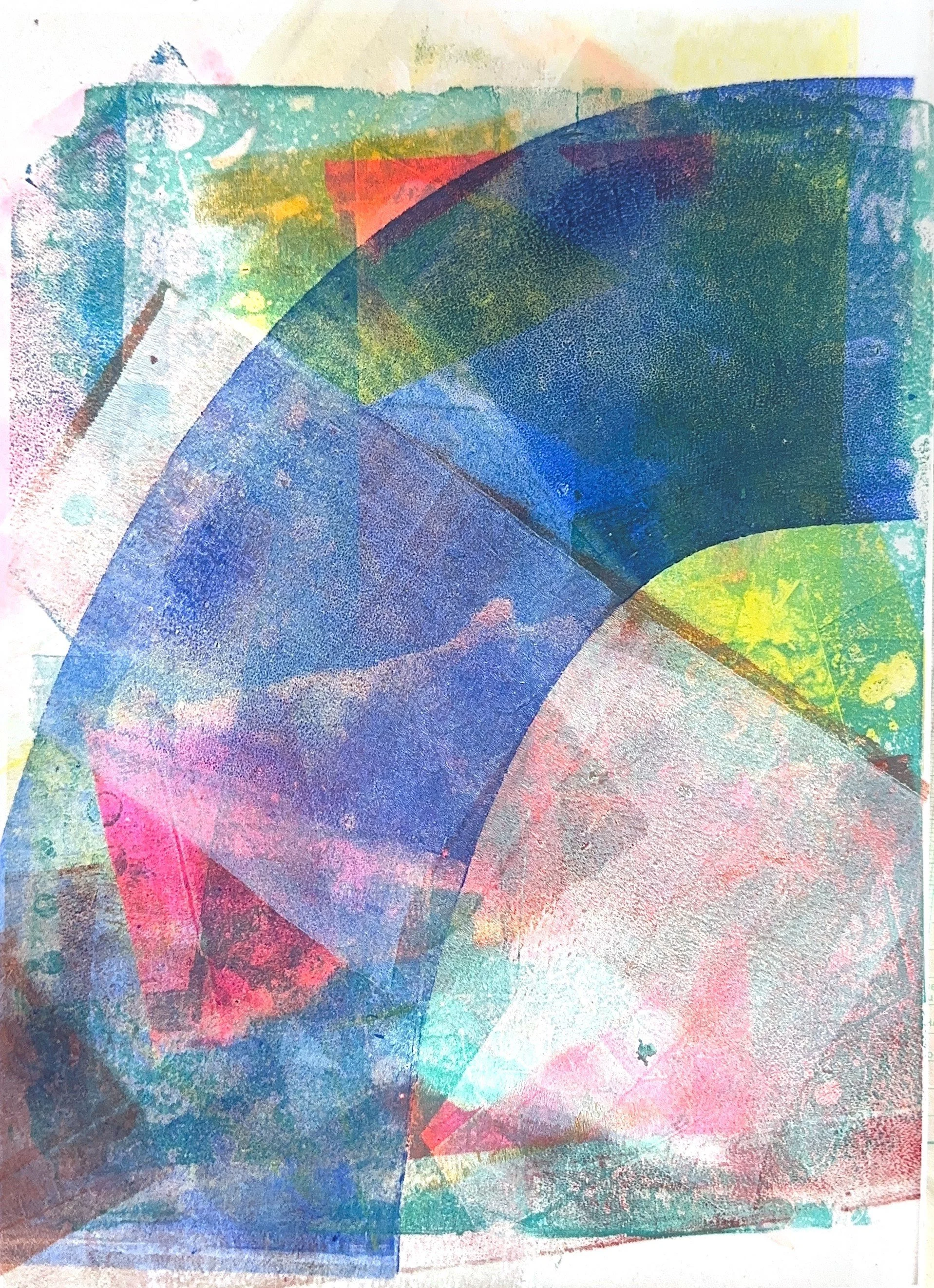 "Zelig".
Photograph overpainted with acrylic paint
A4 (29.7 x 21 cm)