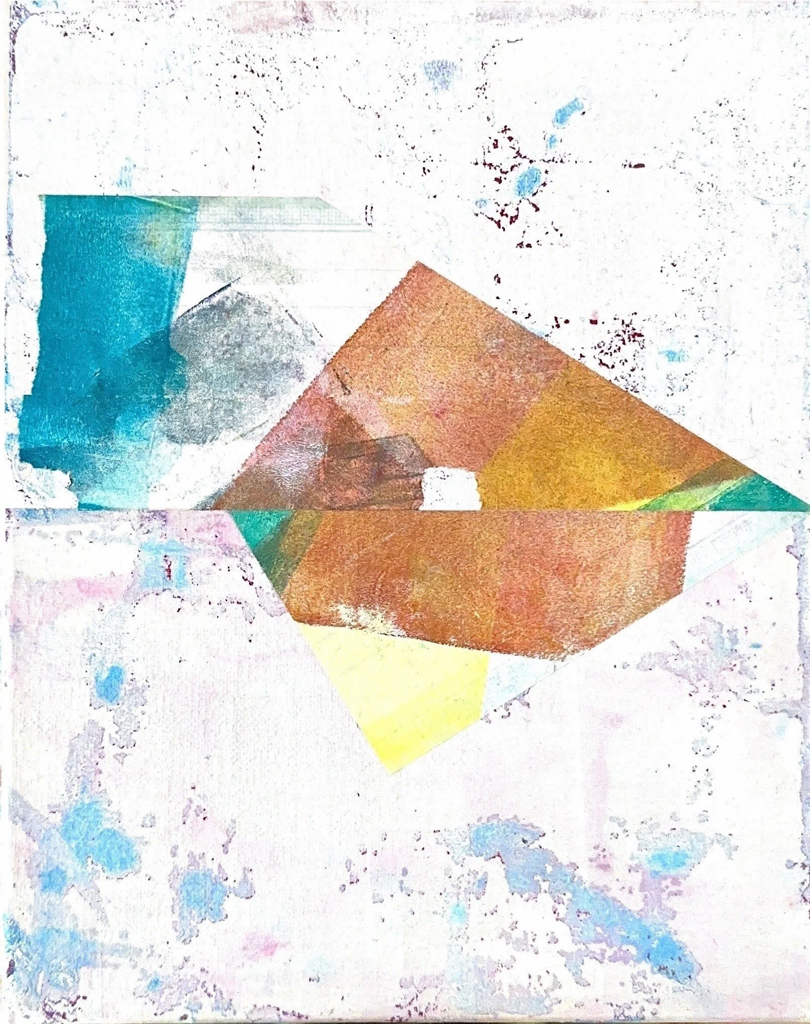 "Zalah"
Acrylic and mixed media on deep-edge canvas. 25 x 20 cm.