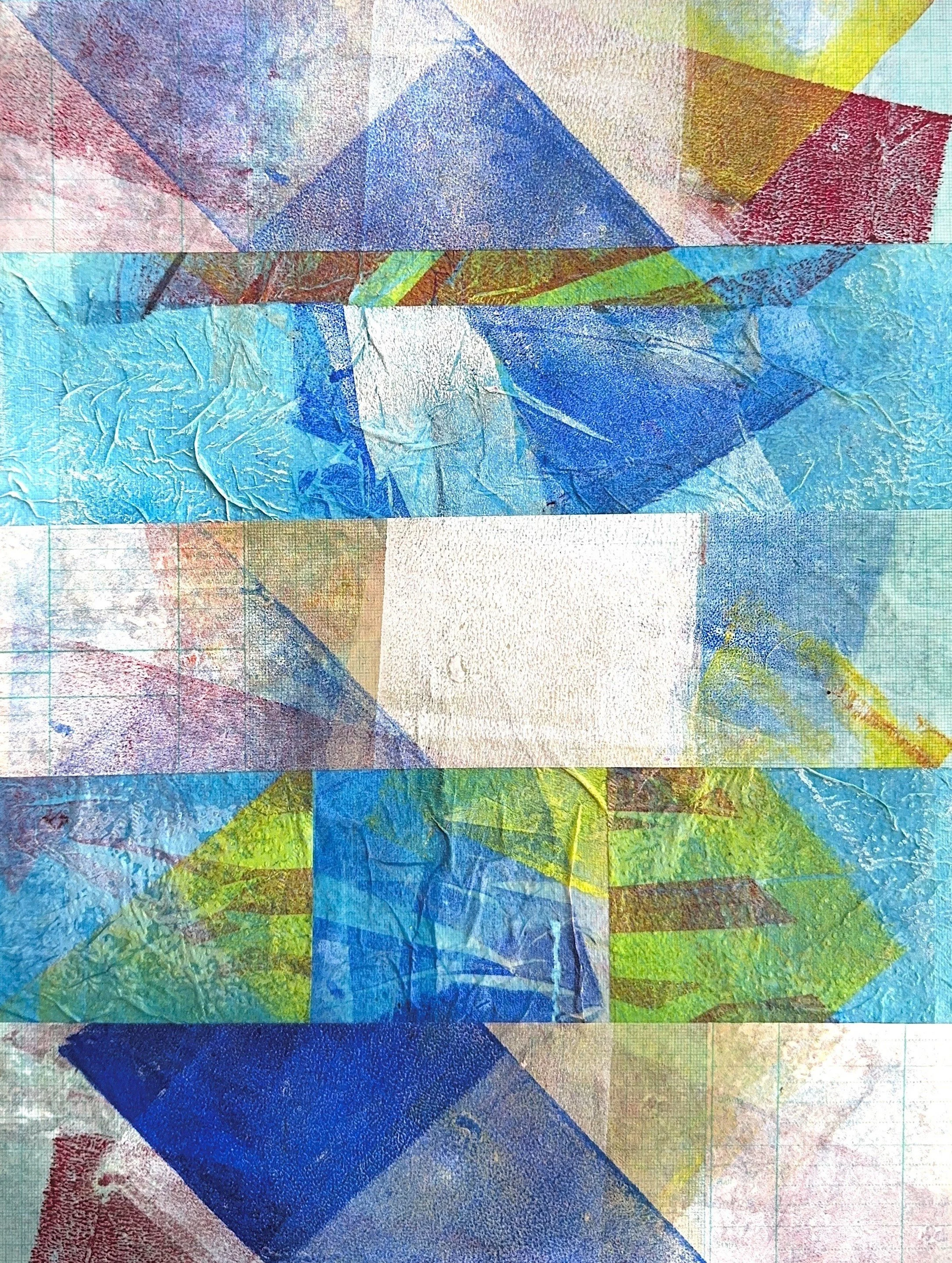 "Dobinda".
Acrylic and mixed media on deep-edge canvas. 40 x 30 cm.