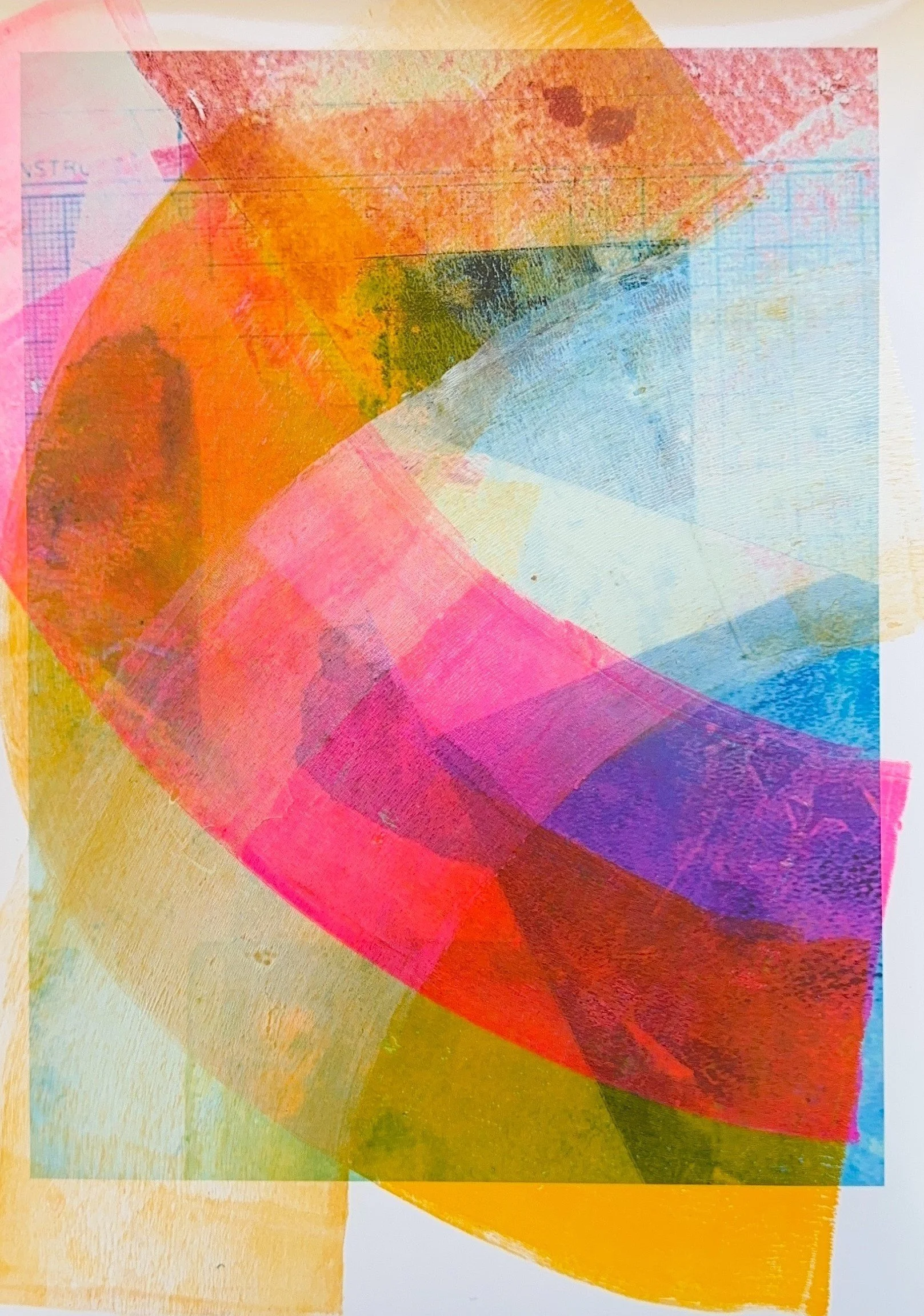 "Caymin".
Photograph overpainted with acrylic paint
A4 (29.7 x 21 cm)