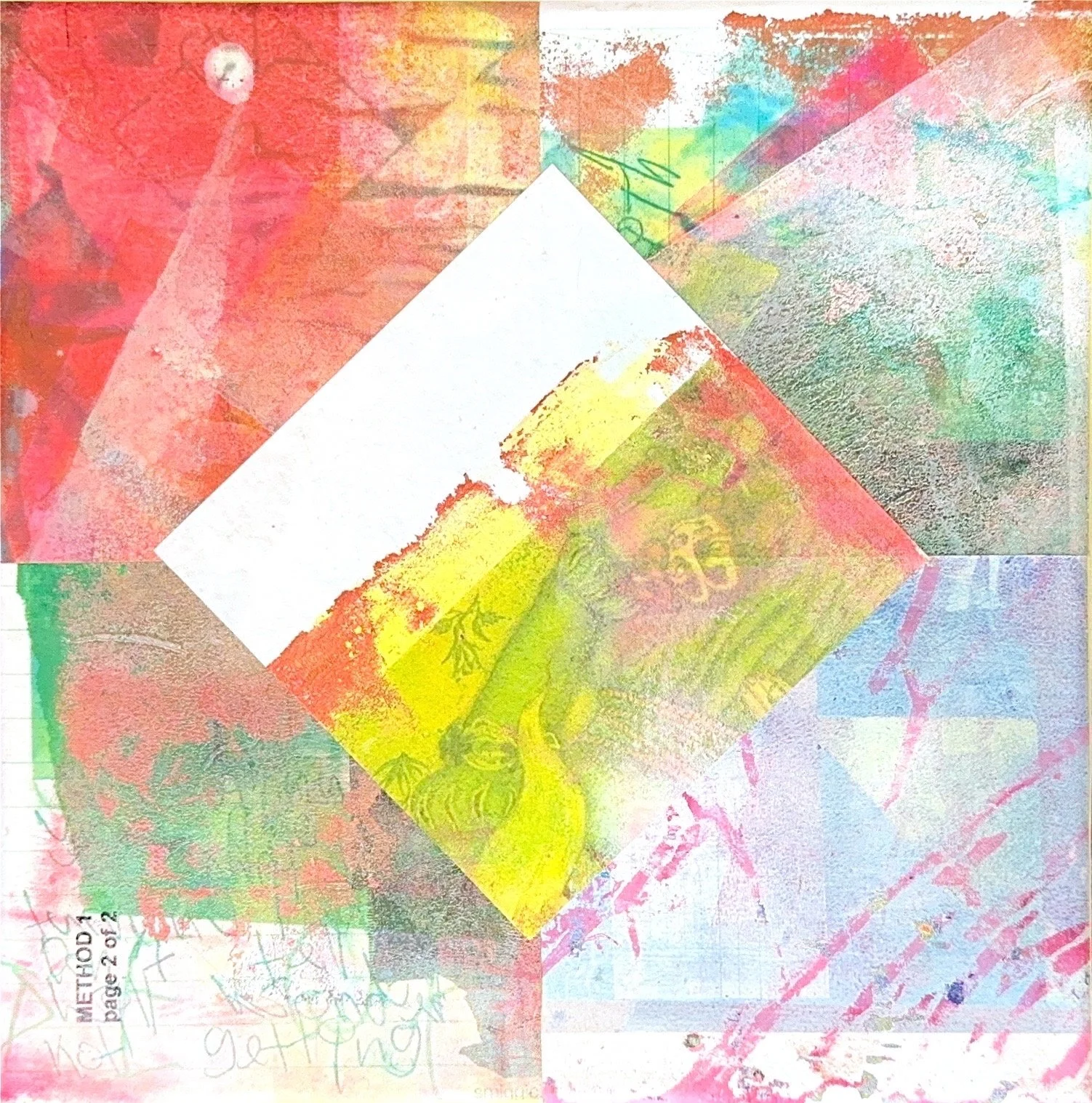 "Xaneree"
Acrylic and mixed media on  canvas. 20 x 20 cm.