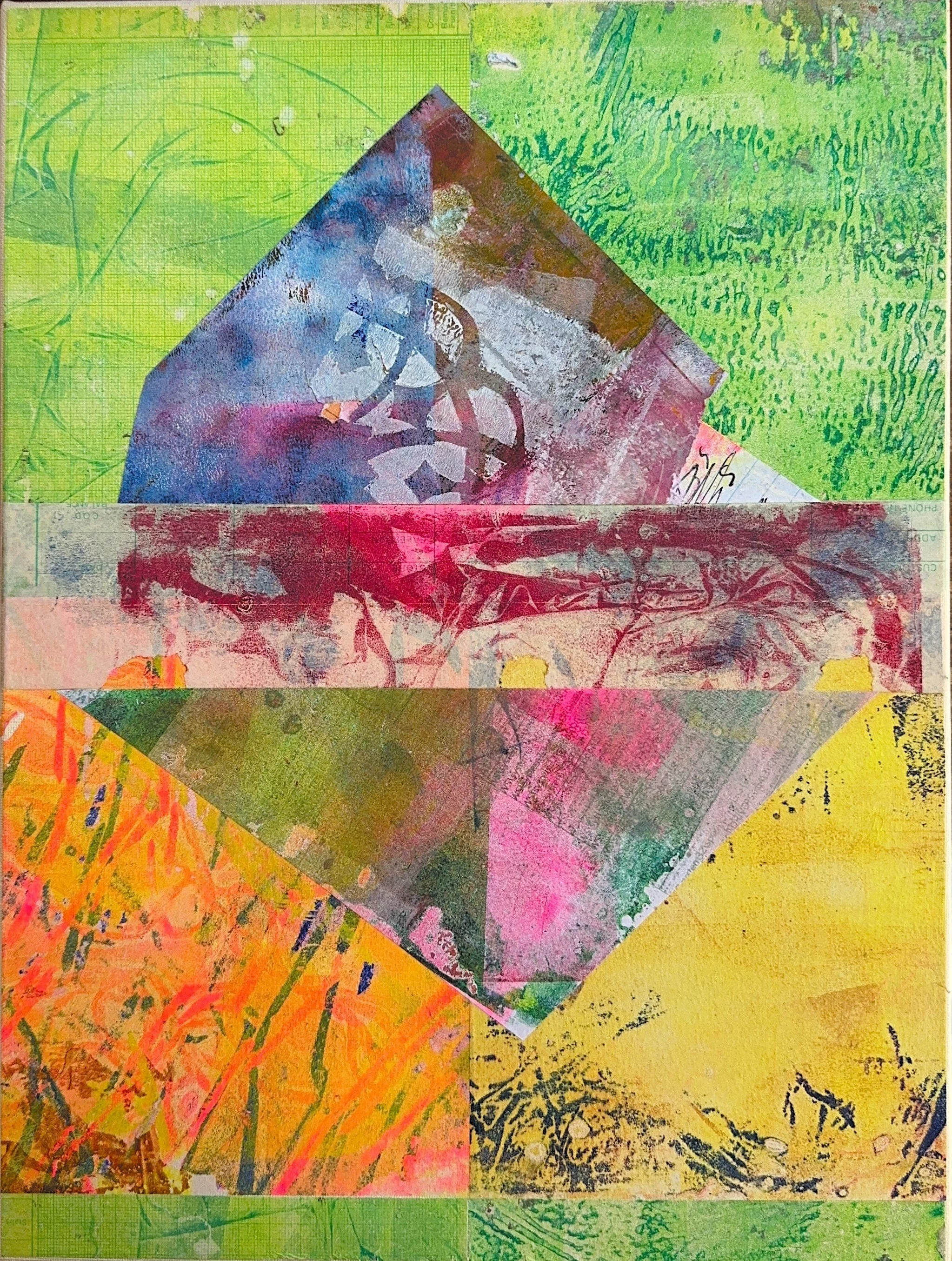 "Jecko".
Acrylic and mixed media on deep edge canvas.
40 x 30 cm