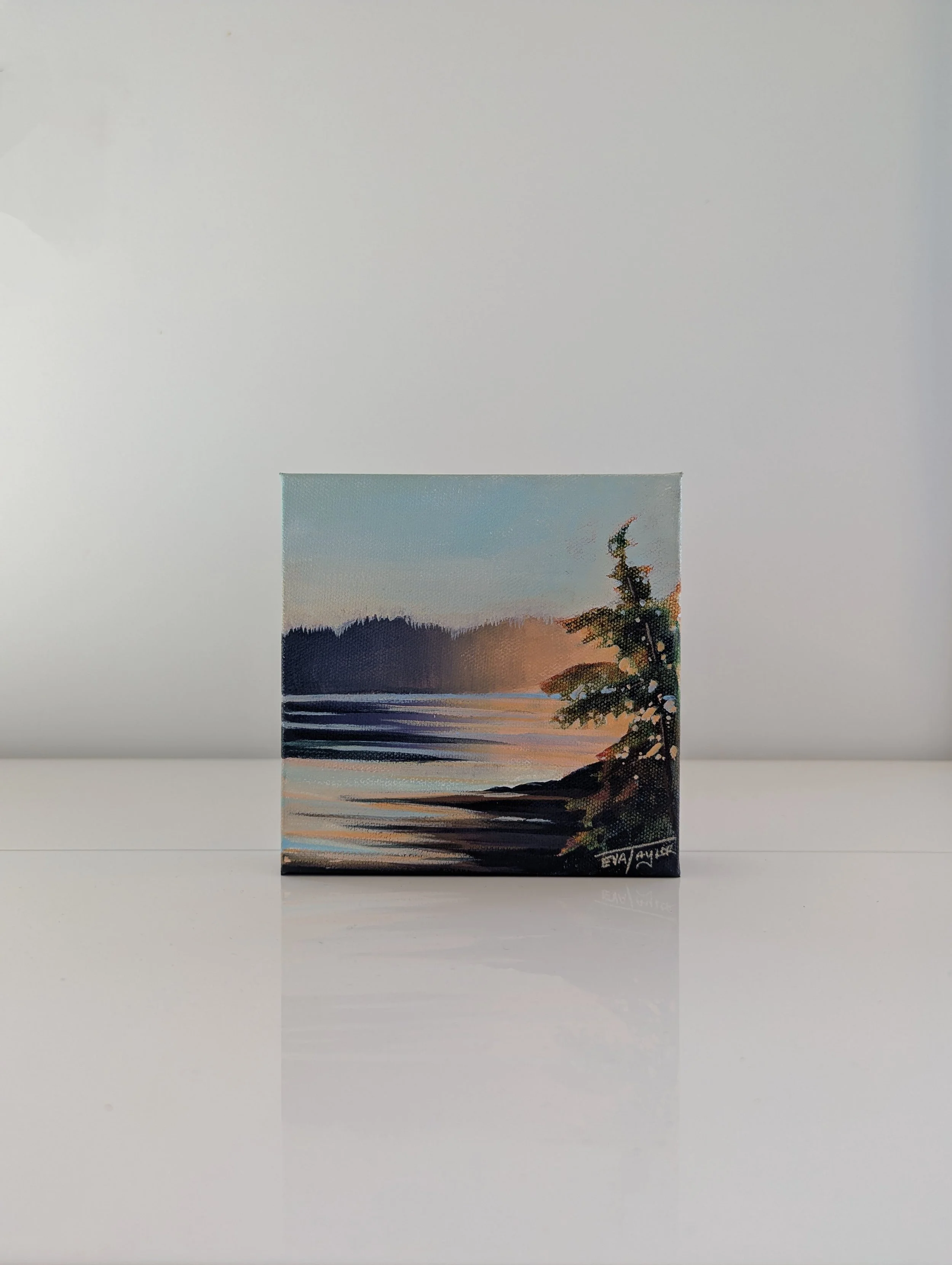 Emergence | 8" x 8" acrylic on gallery canvas | $225 CAD
