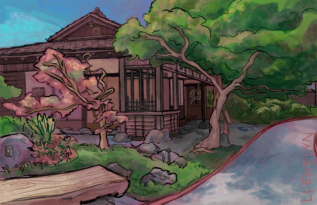2025 | Japanese Temple in Central Park
(Procreate)