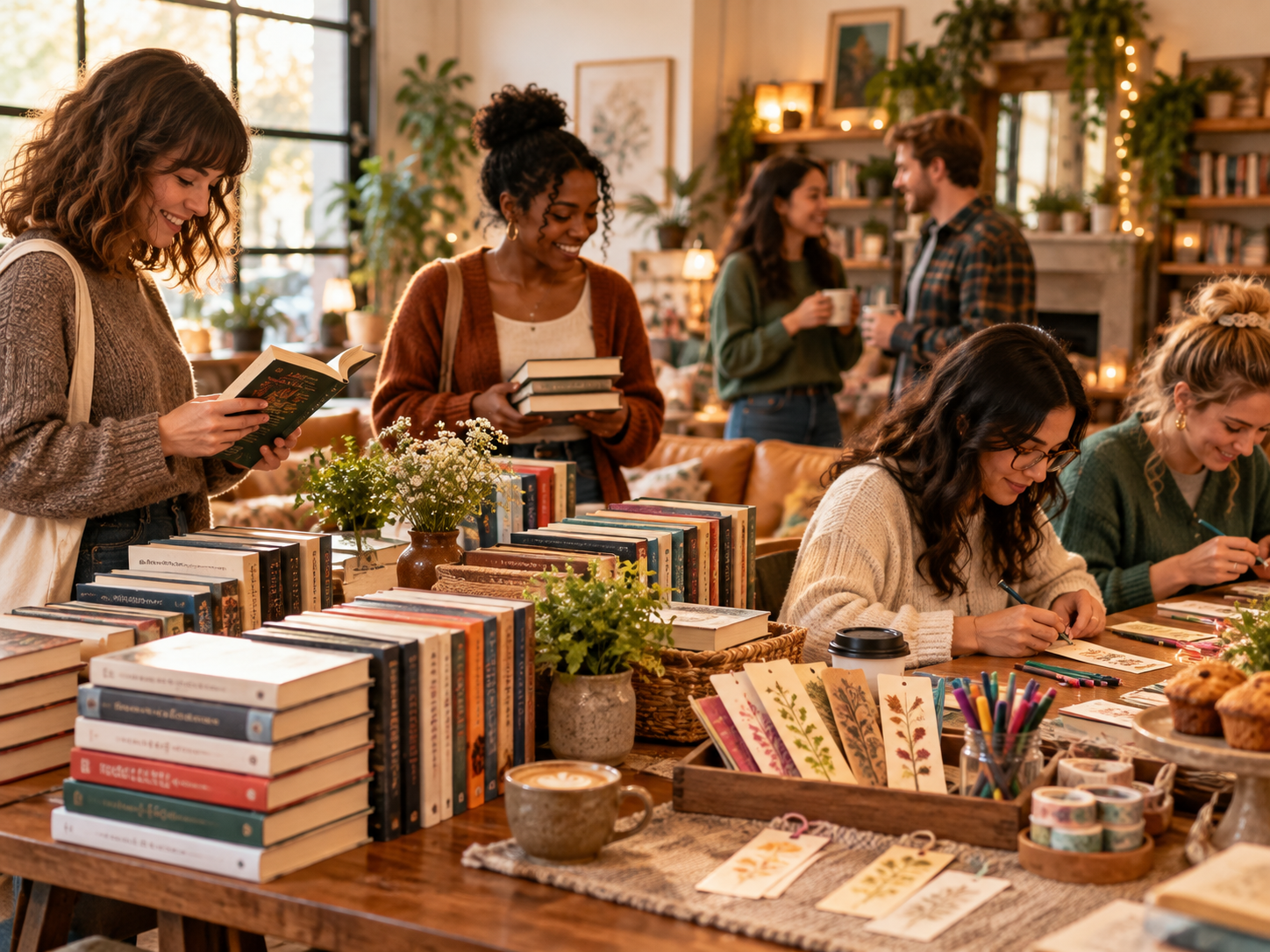 Cozy Book Swap
