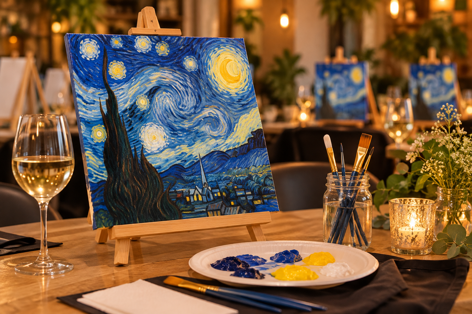 Paint & Sip w/ Vannie Gogh