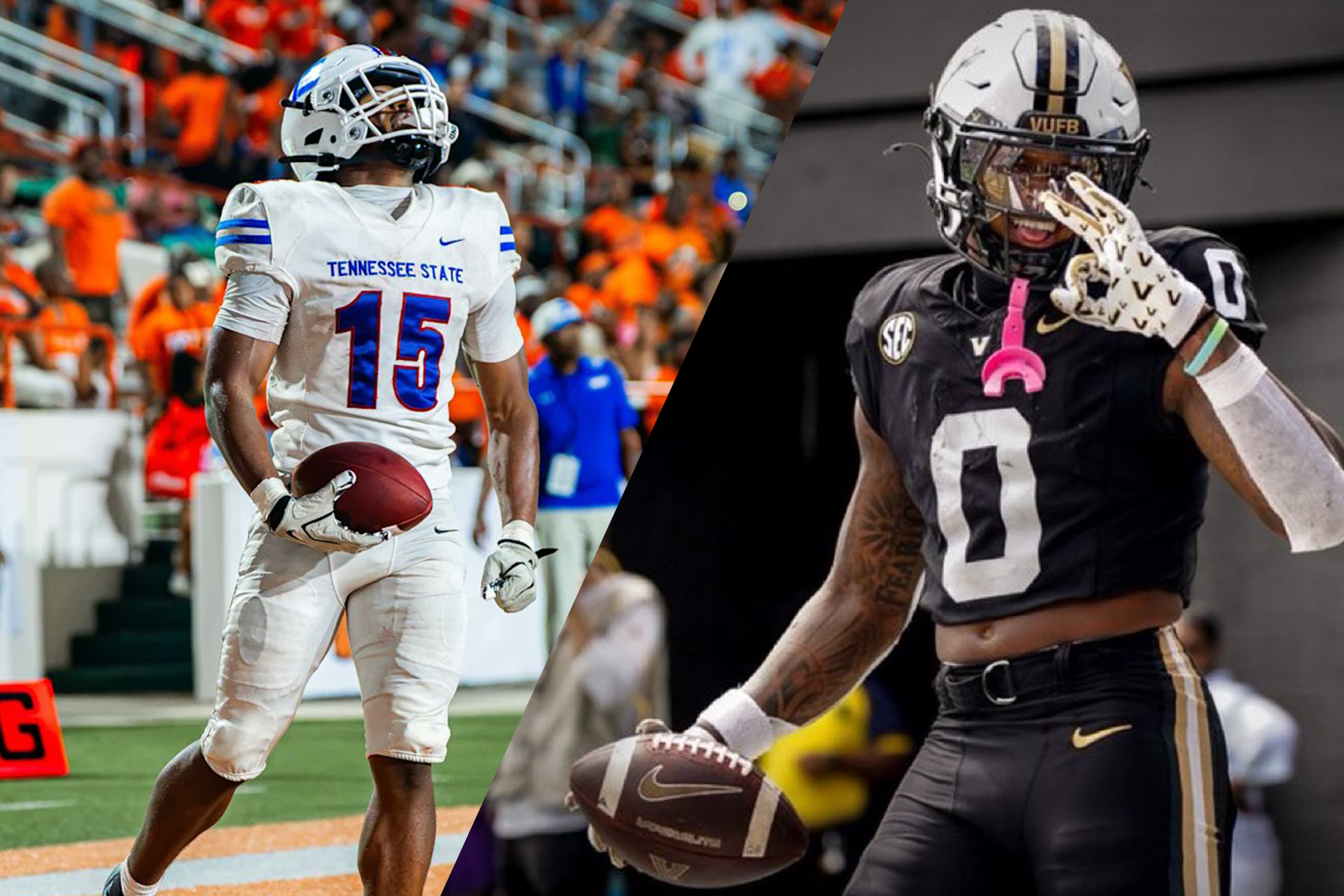 Junior Sherrill and Brenton Paul named Tri-Star CFB Co-Players of the Week