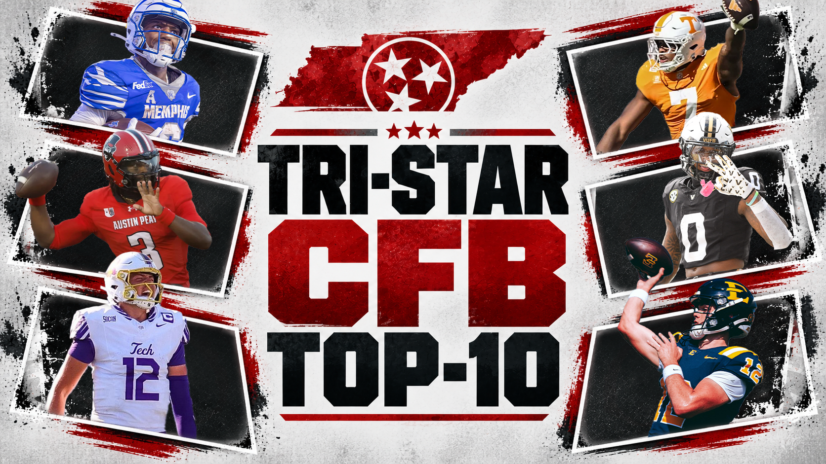 Tri-Star Top 10: Tennessee’s Best College Football Players Through Week 4