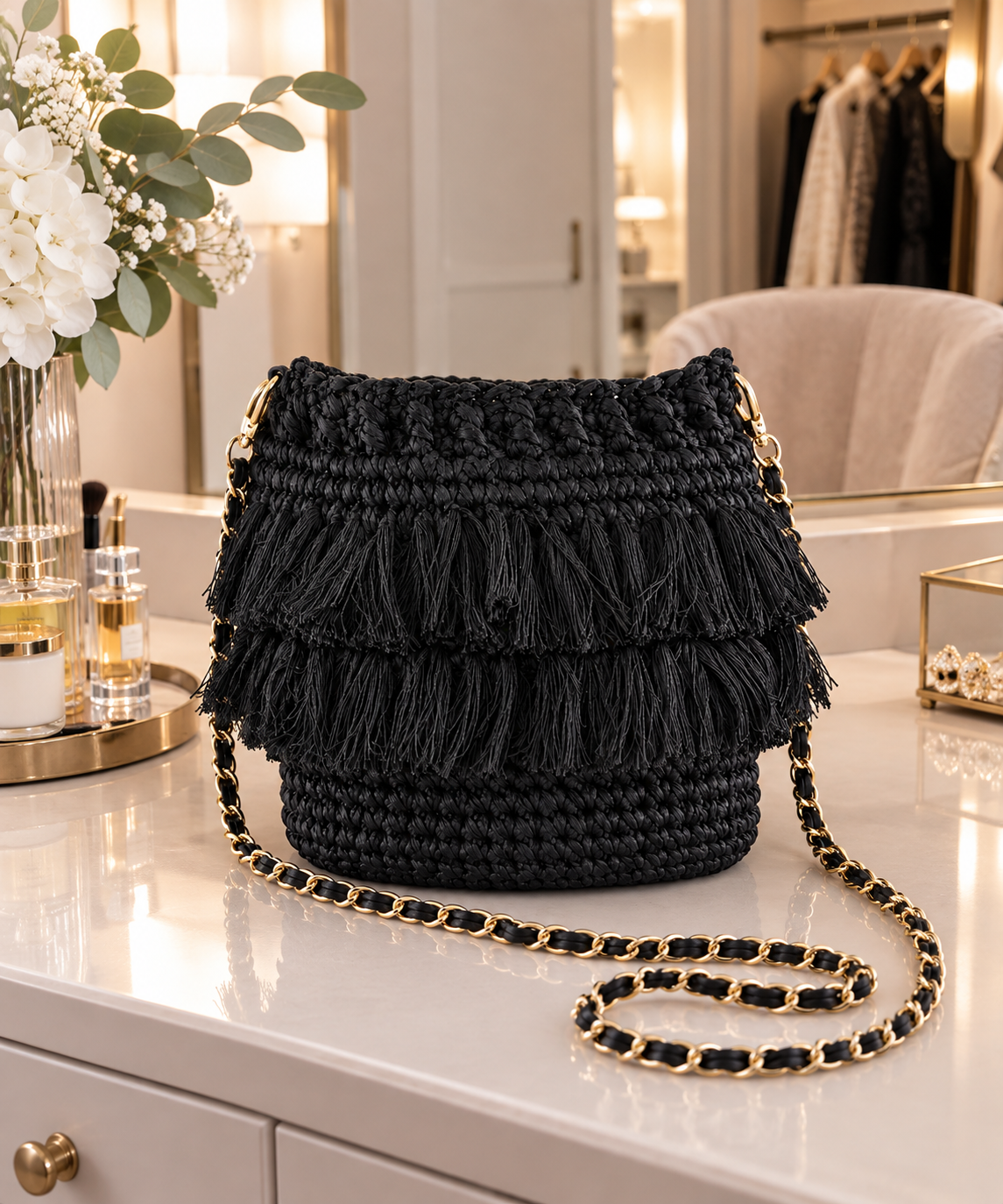 Evening Crocheted Bags