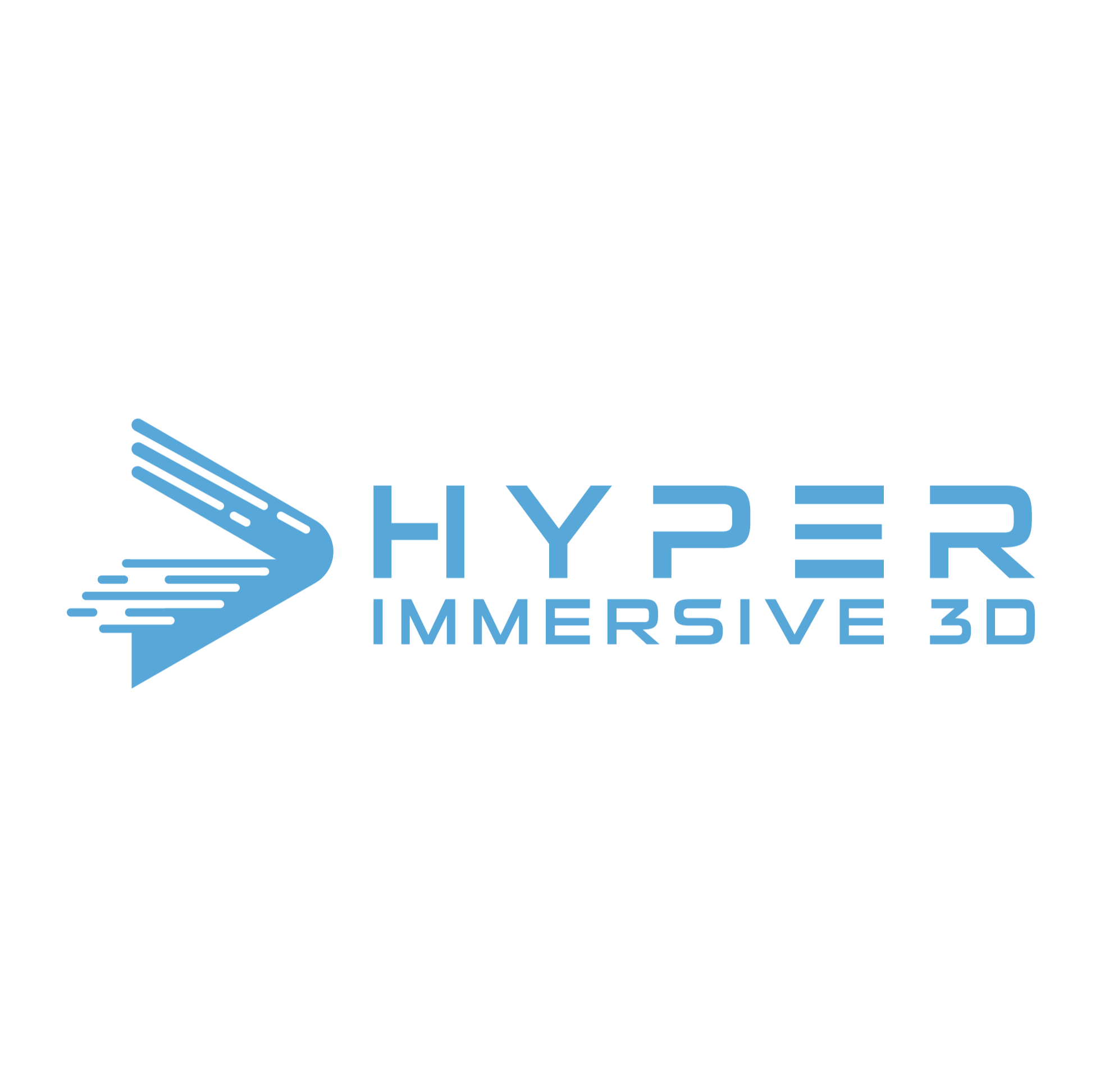Hyper Immersive 3D — official blue logo