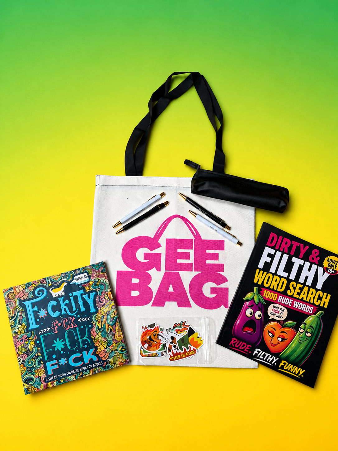 Funny F*ck Stationery Bundle