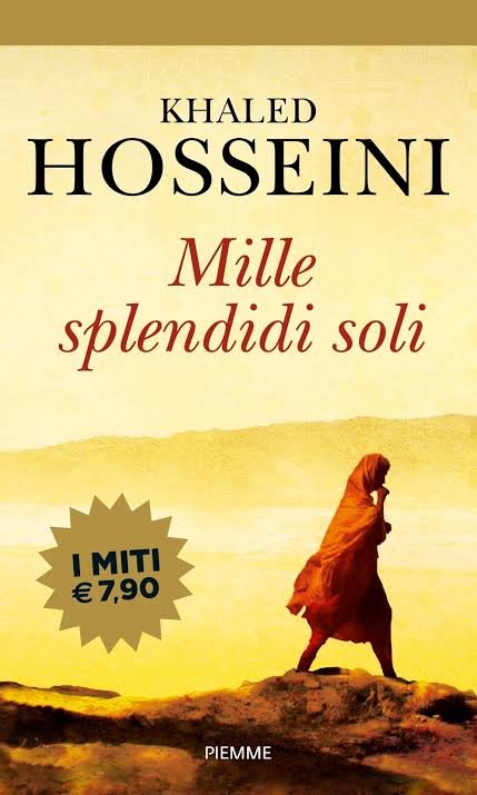 Copertina del libro "Mille splendidi soli" di Khaled Hosseini.