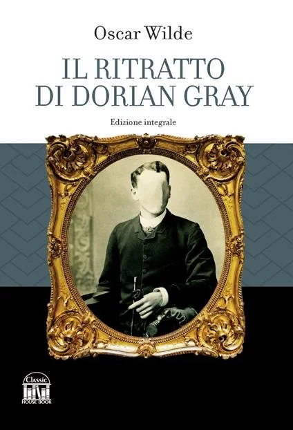 Copertina del libro "Il Ritratto di Dorian Gray" di Oscar Wilde.