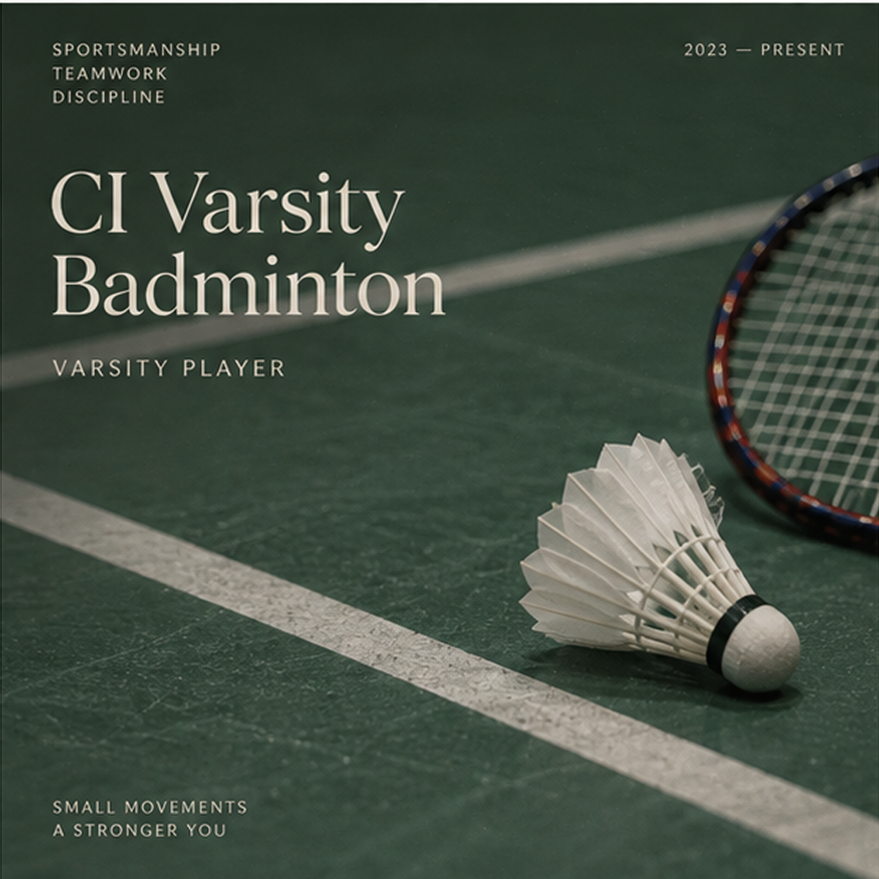 CI Varsity Badminton