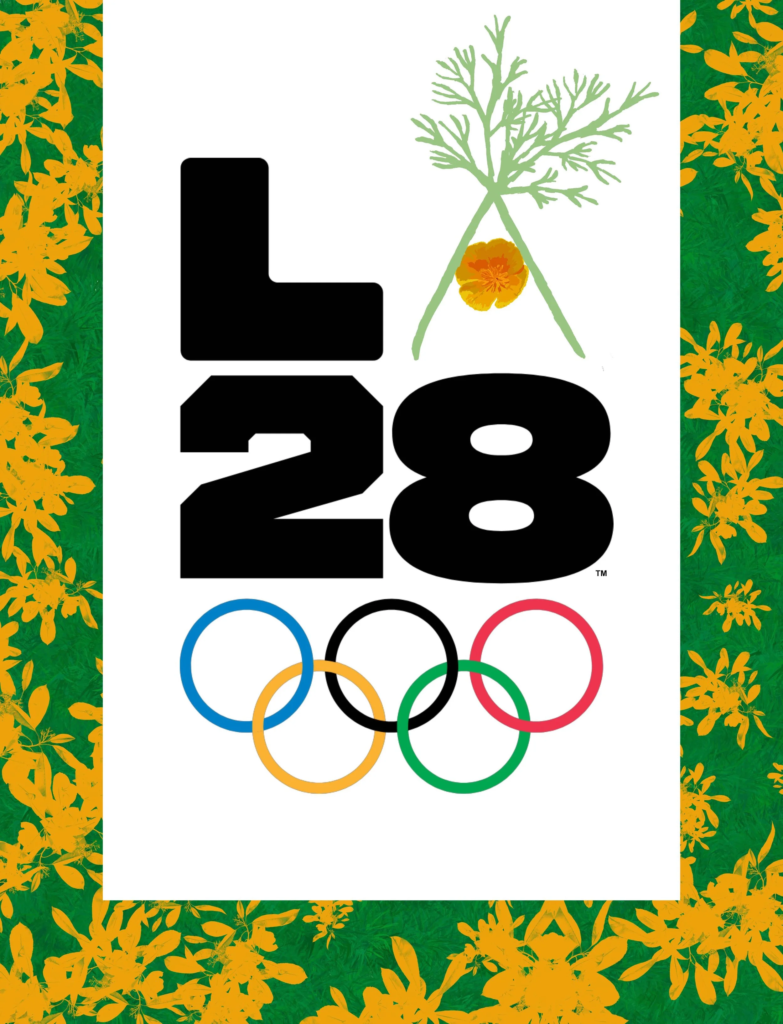 LA28 Olympics Interchangeable "A" Poster
