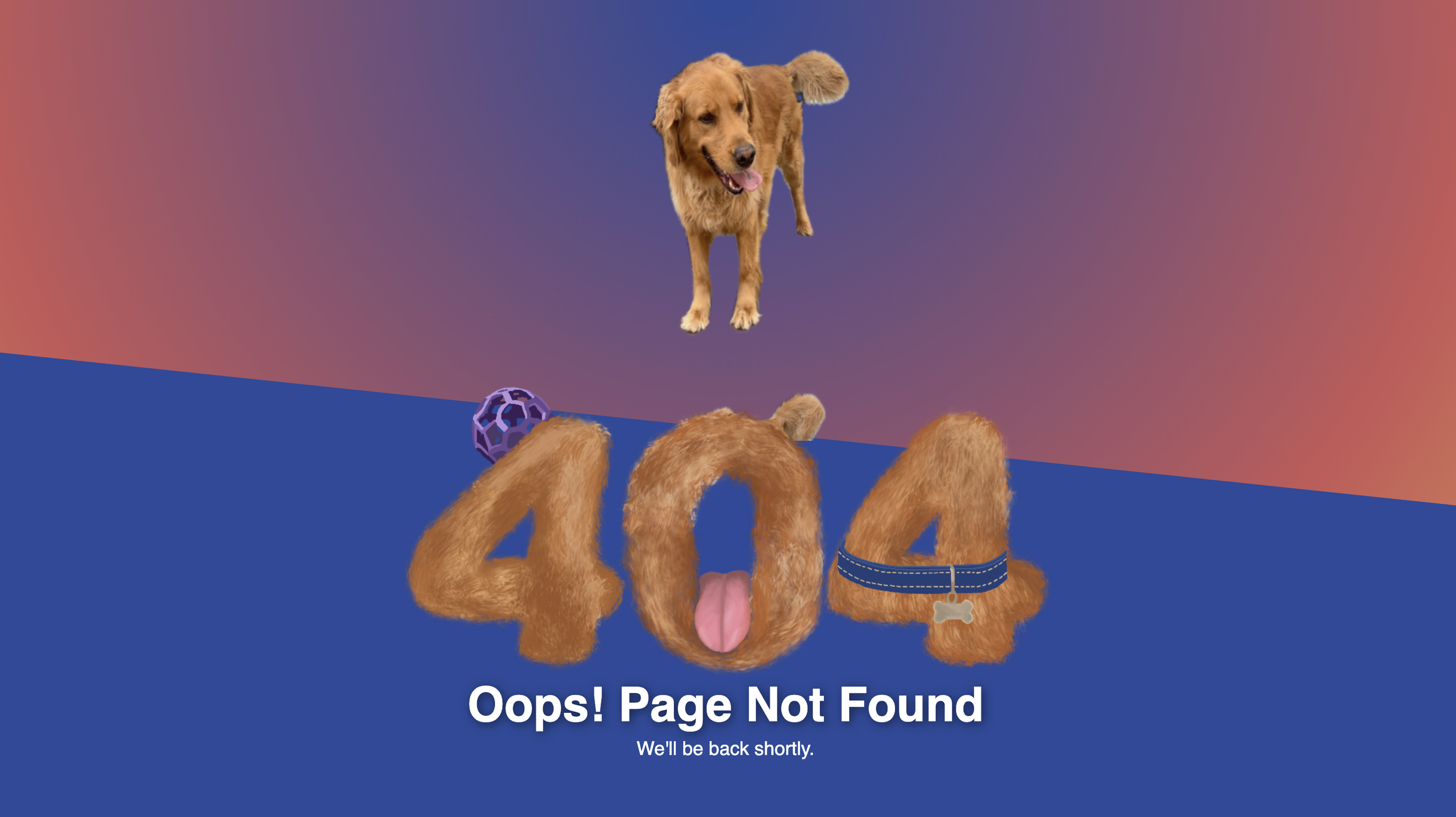 Error 404 Page