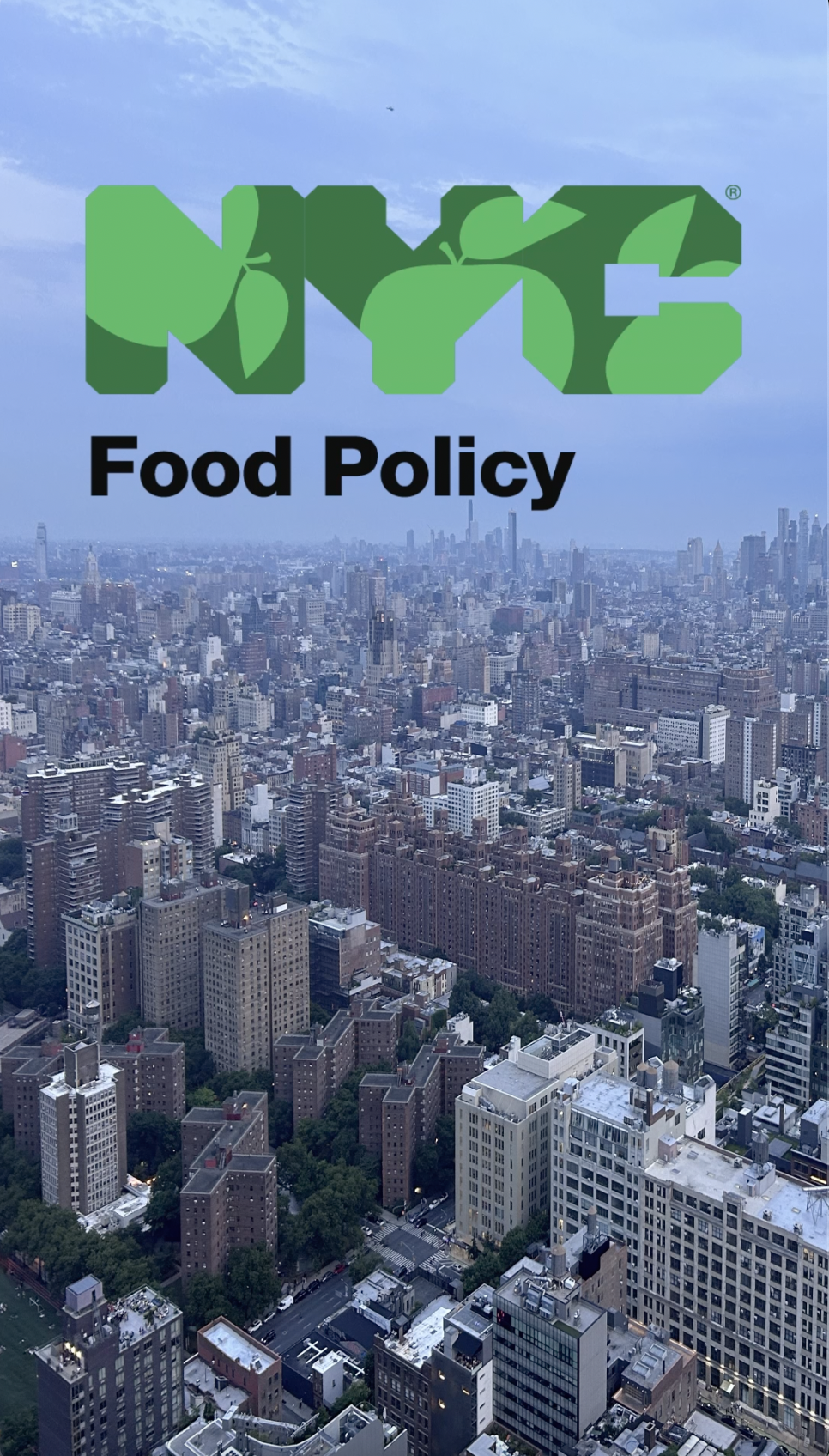 NYC Food Policy Informational Reel