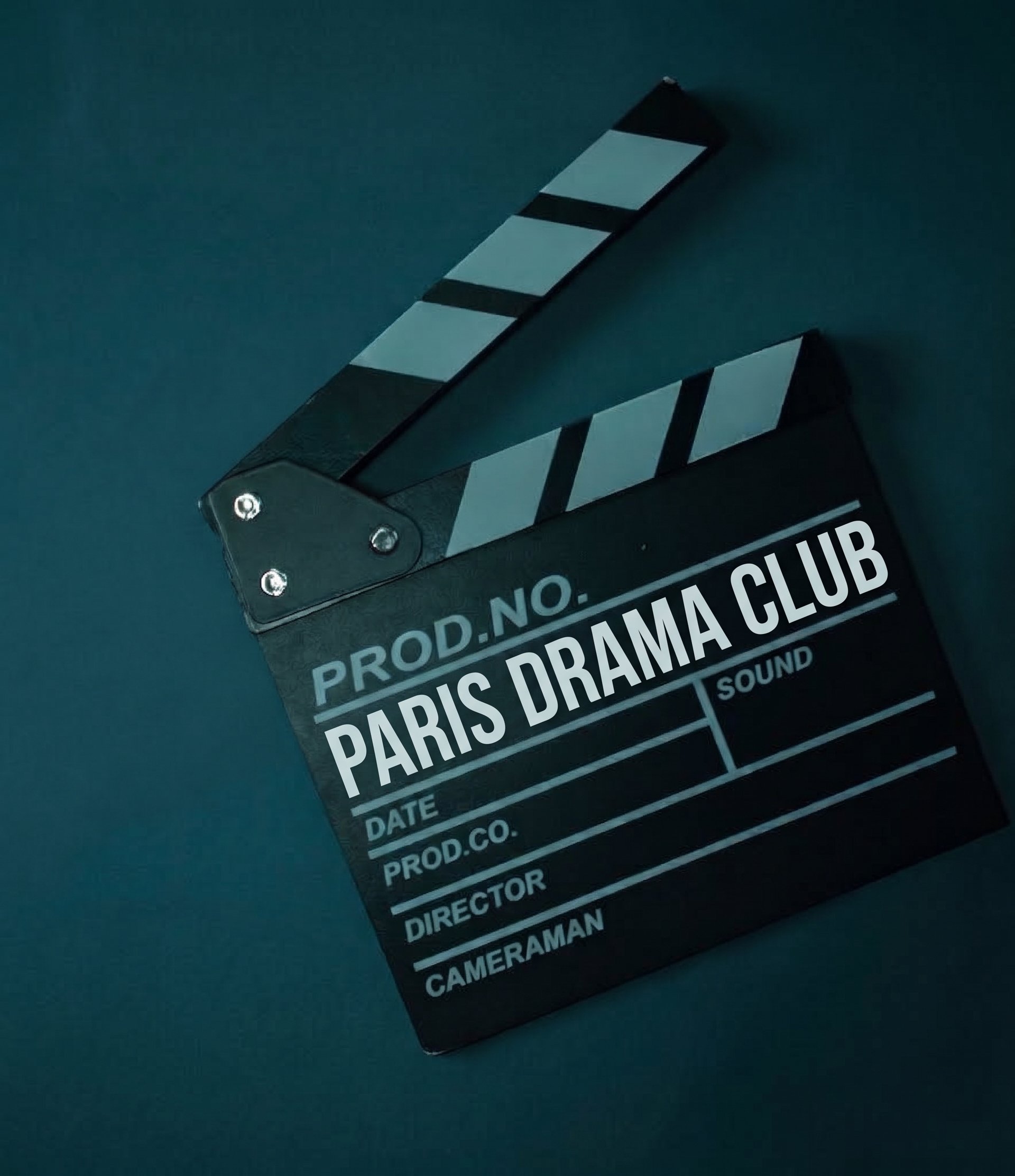 Paris Drama Club on clapperboard.jfif
