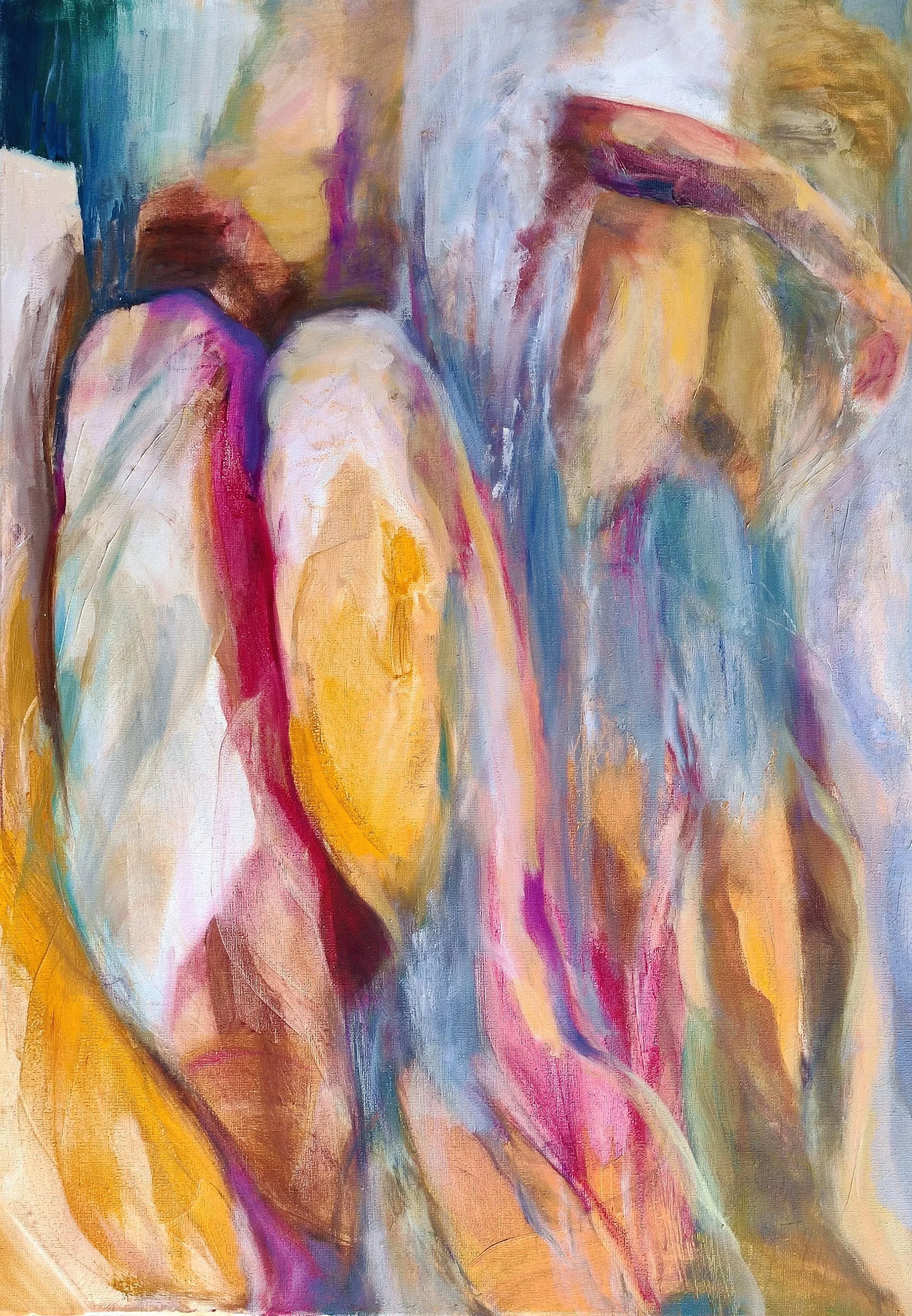 Hot summer, 2026. Acrylic on canvas — 40x60cm. 