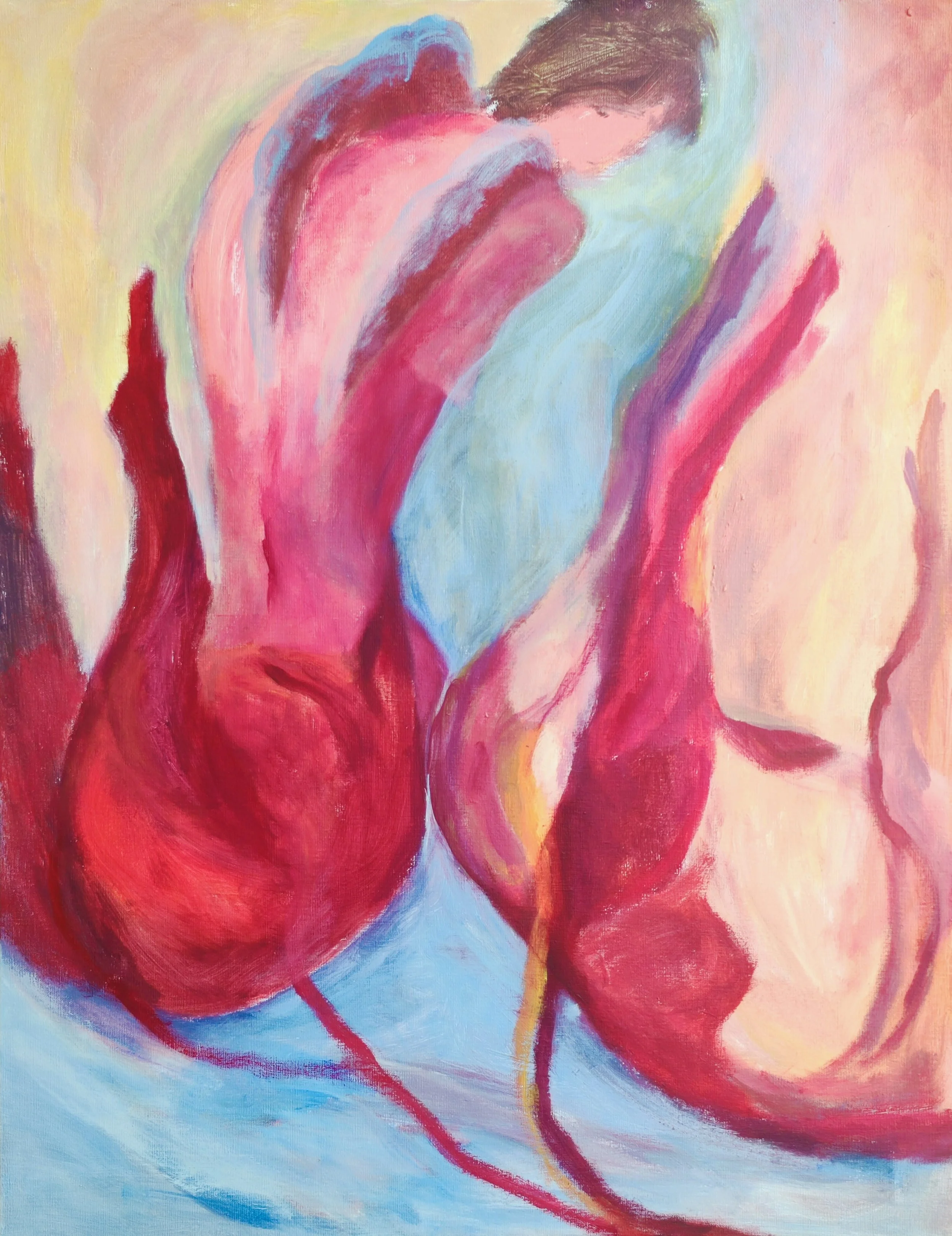 Ascension, 2026. Oil on canvas — 70x90cm. 