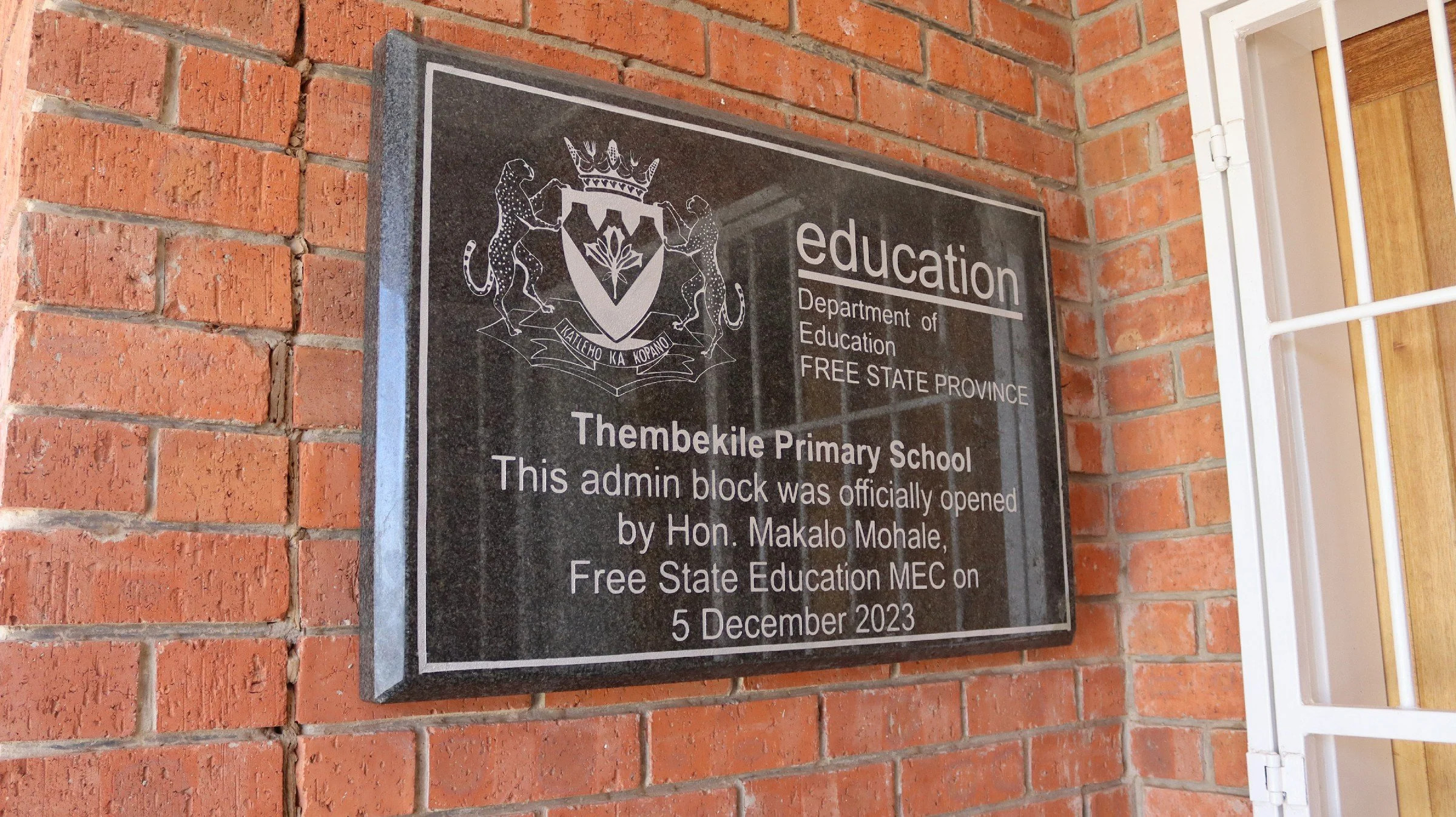 Thembekile Primary School: