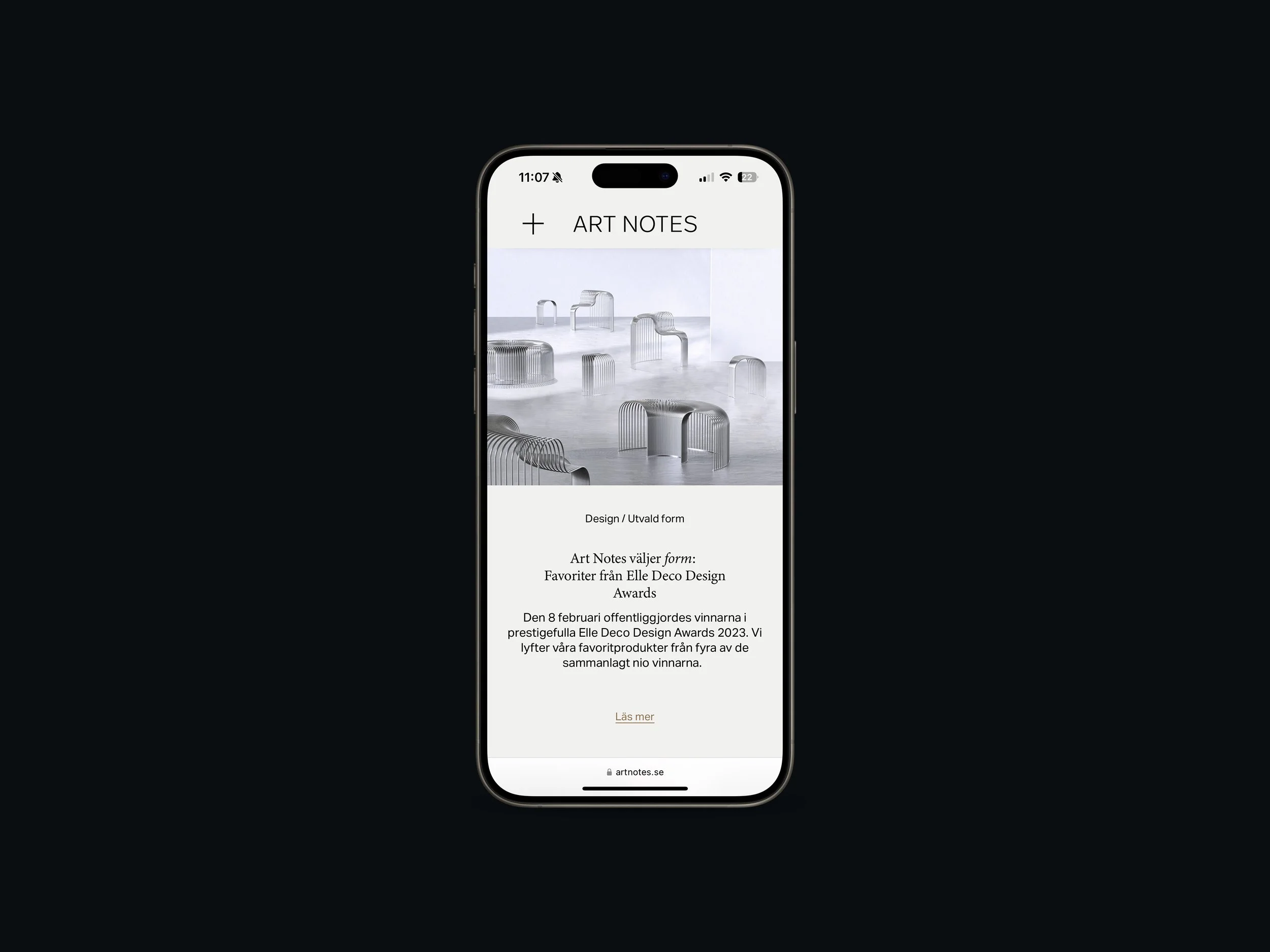 Brand Identity and website for Art Notes.
Bäck Studio
