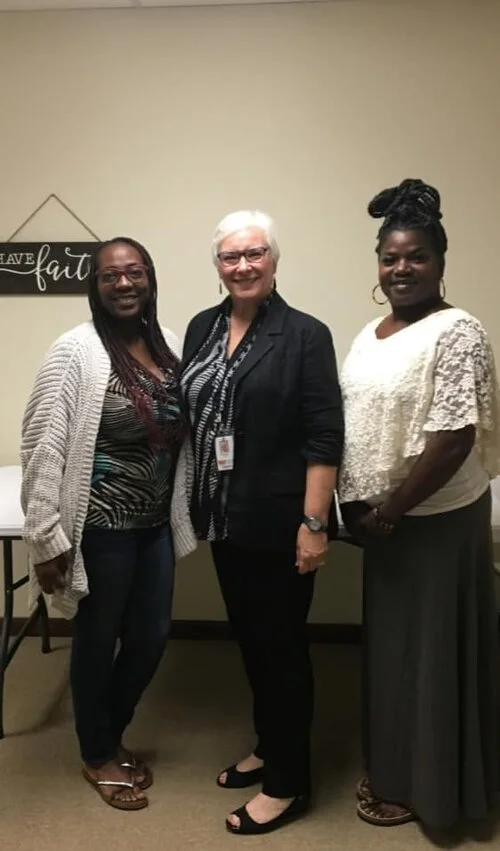 Renee L. Neal, Student Advocacy Response Team (ST.A.R.T.) Director at Catawba Valley Community College presented to Integrated Care of Greater Hickory, Inc., staff and program participants the importance of key factors when returning to college and …
